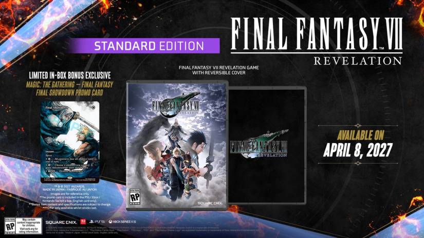 The Day One Edition of Final Fantasy 7 Revelation.
