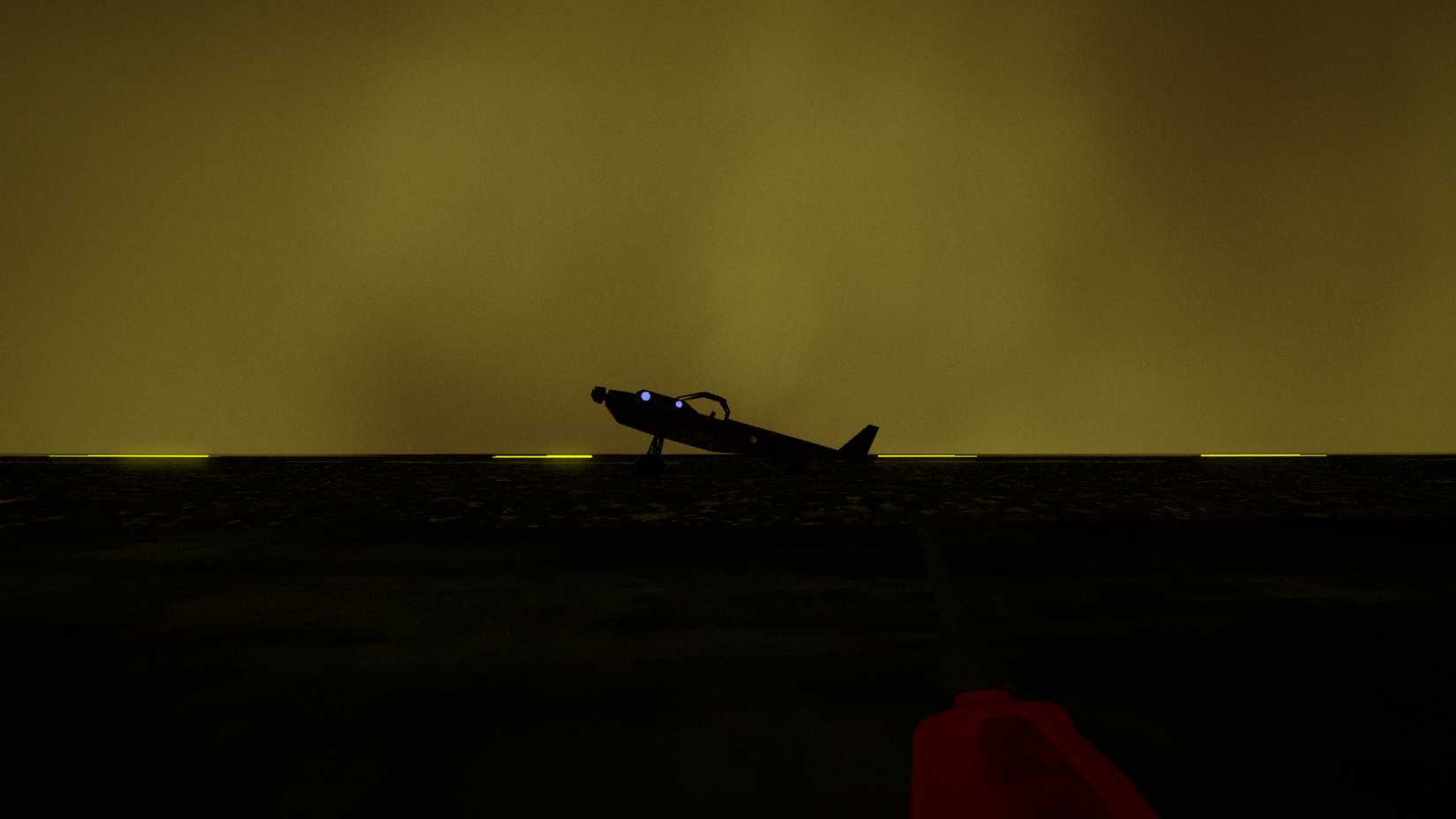 Walking on the tarmac shouldn't be this scary, but it is in The Hollowing