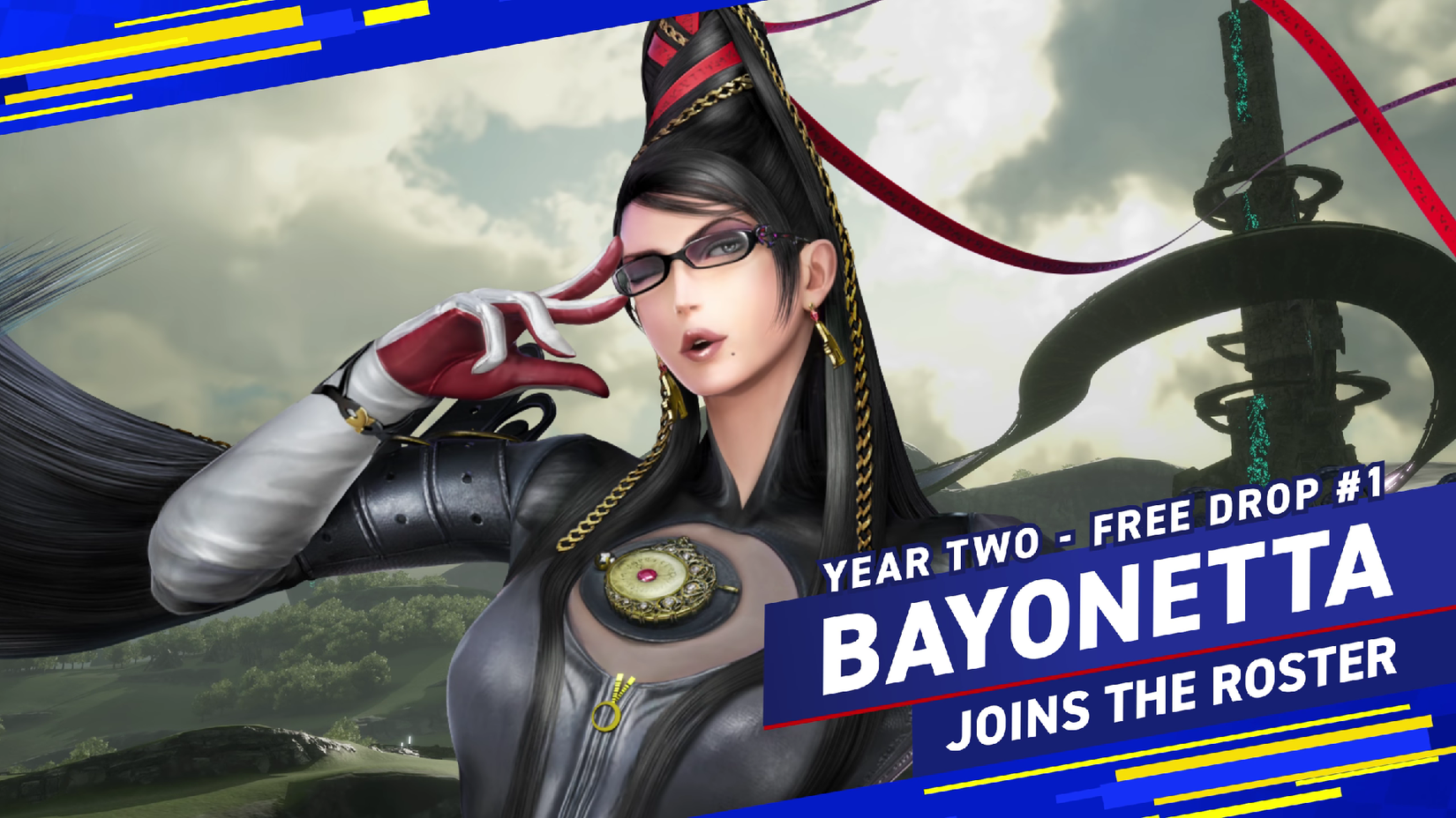 bayonetta in sonic racing crossworlds.