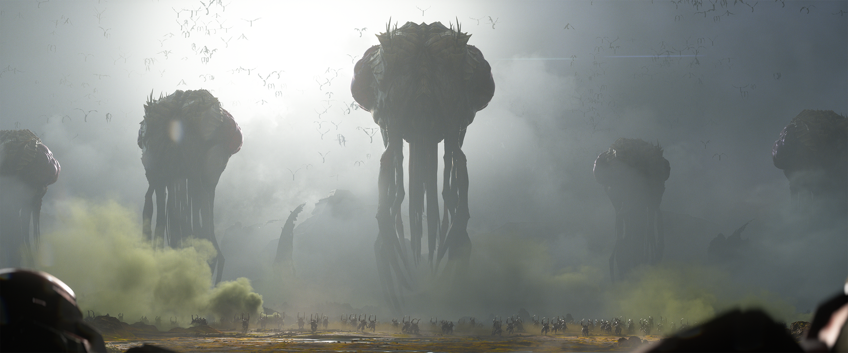 Zerg invasion in the new Starcraft shooter