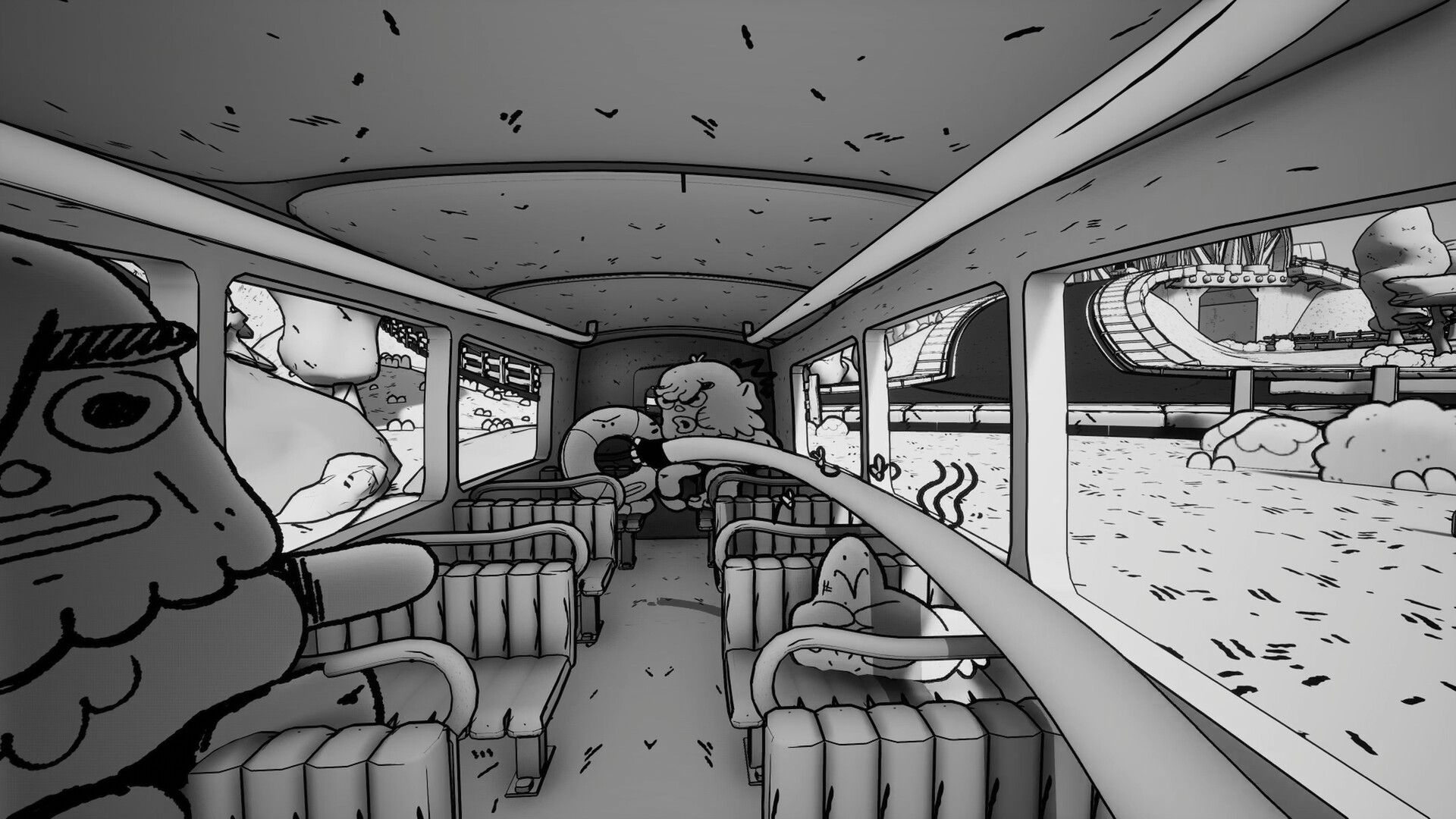 Double Fine Announces Thank You Bus Driver Release Date