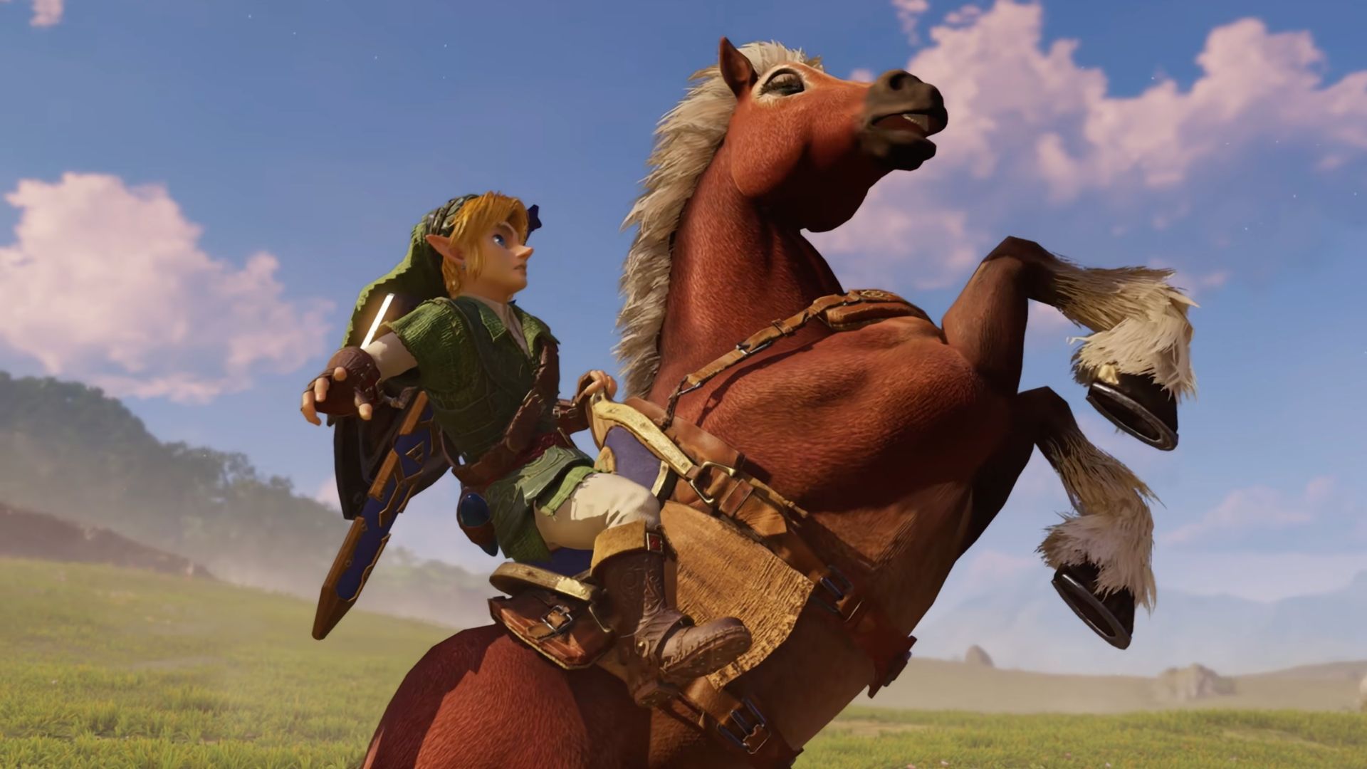Ocarina Of Time Remake's Adult Link References Twilight Princess