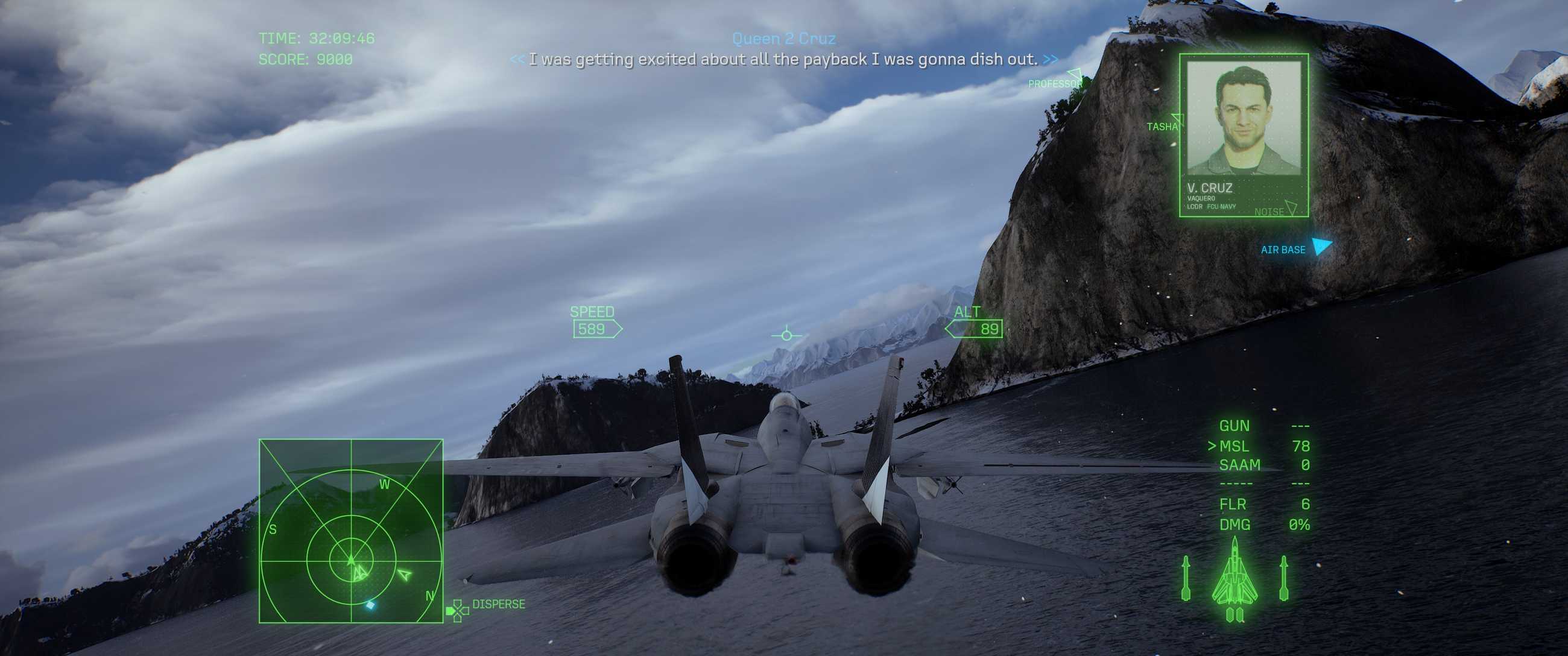 Third Person Ace Combat 8: Wings of Theve gameplay