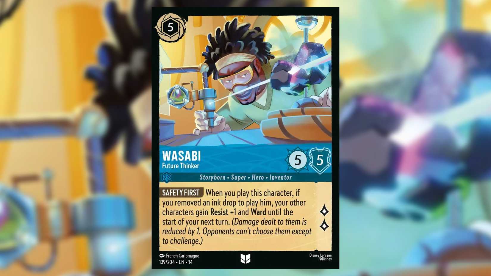 Wasabi, Future Thinker from Disney Lorcana.