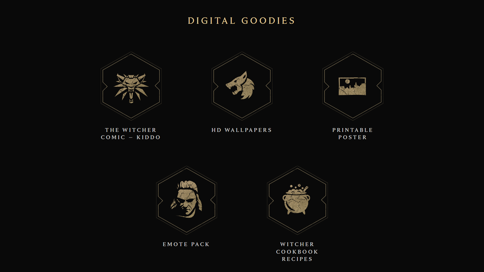 Witcher 3 Remastered digital rewards.