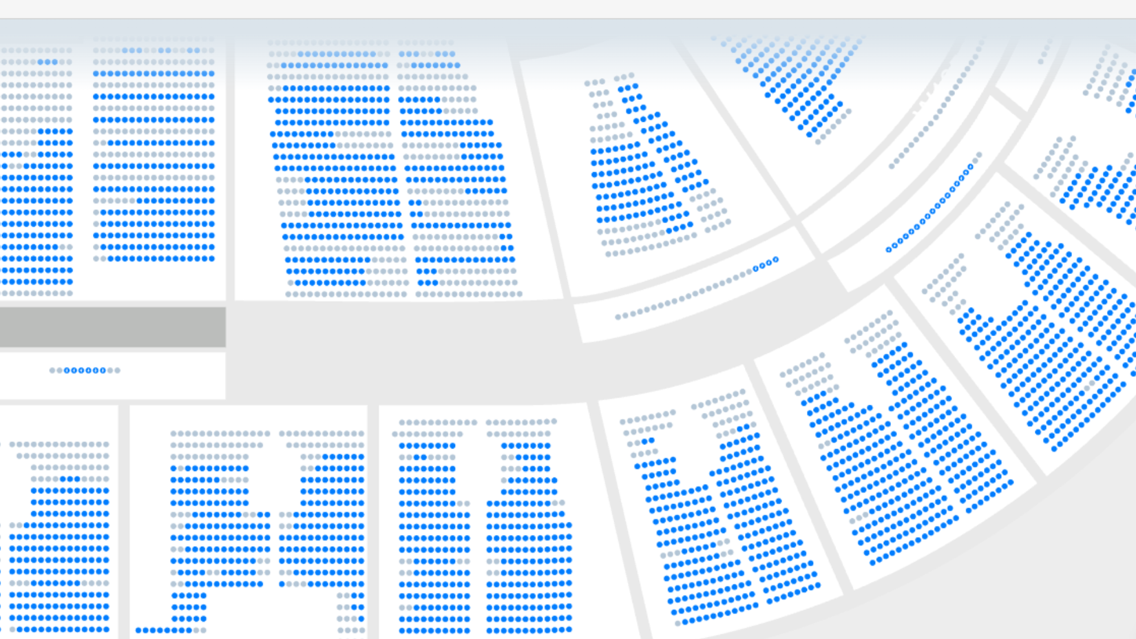 An illustration of how many seats remain available for the Pokemon Night Out event at the London O2.