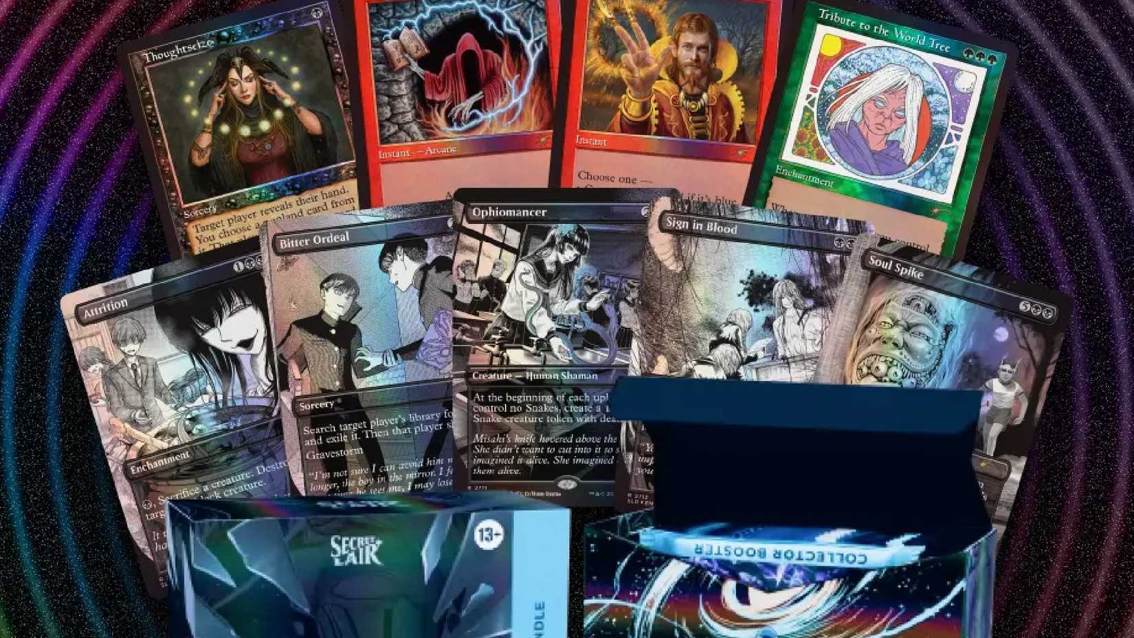 An image of the foil everything everything bundle fro MTG reality fracture chaos vault.
