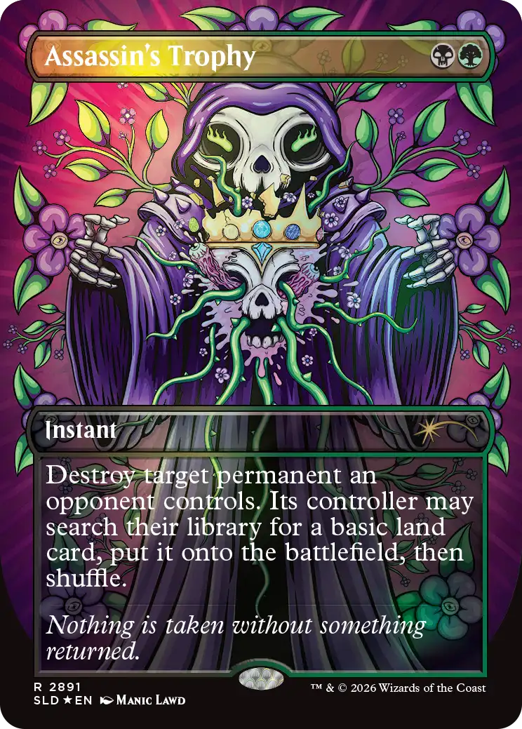 Assassin's Trophy MTG card.
