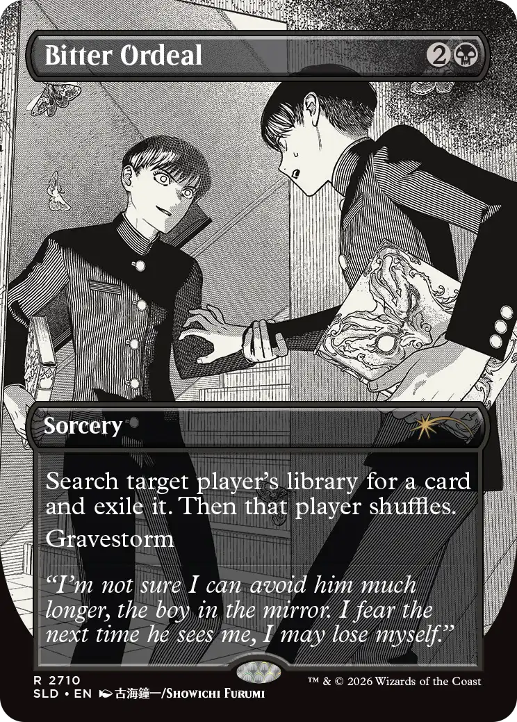 Bitter Ordeal MTG card.