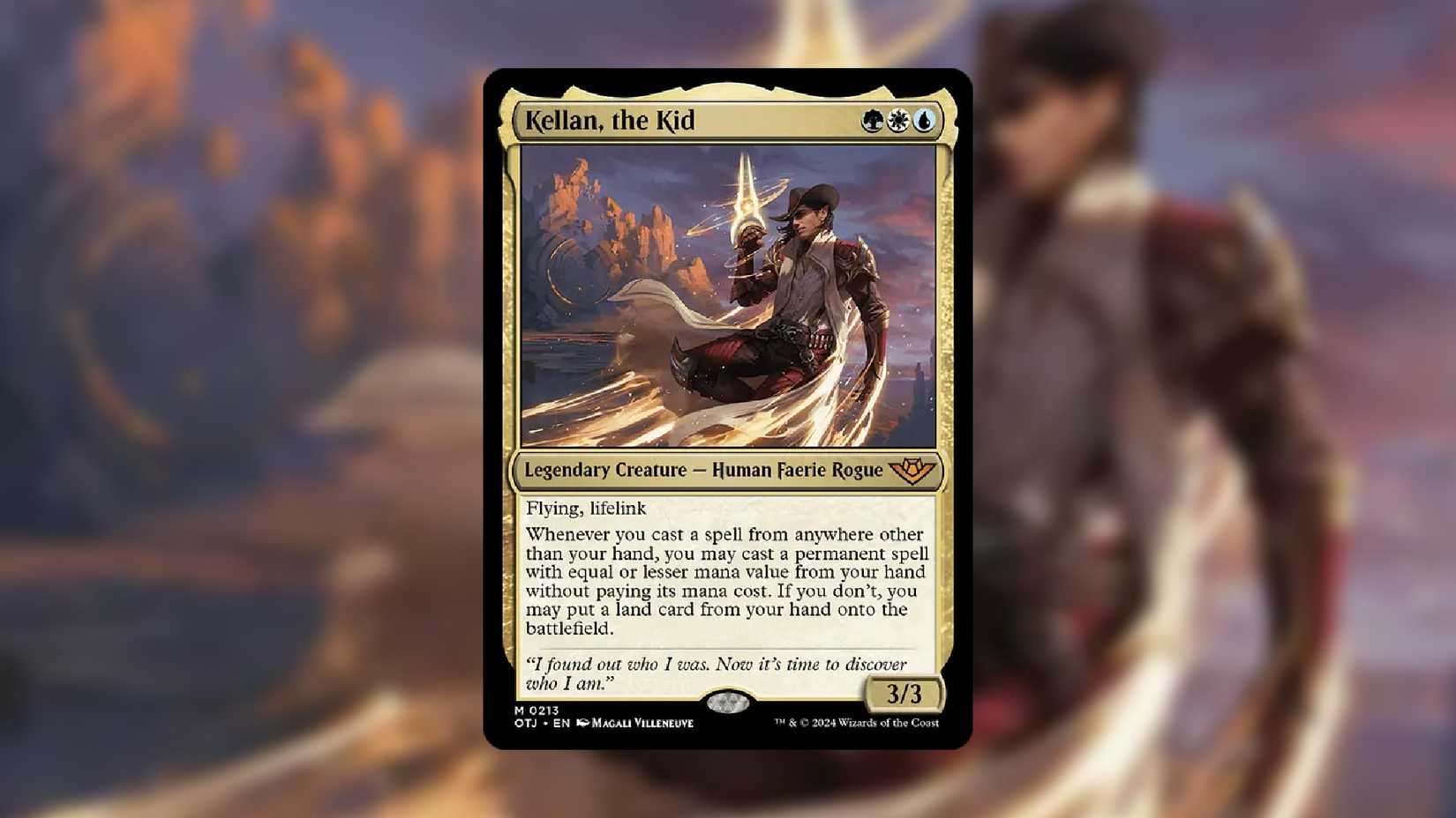 Kellen, the Kid MTG card.