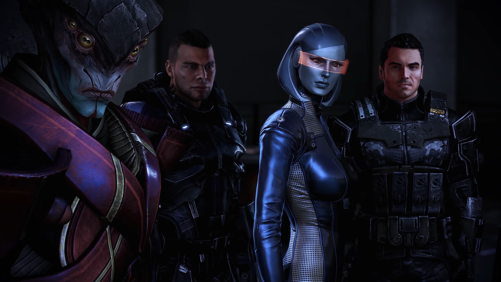 Mass Effect™ Legendary Editionfour members of the main party.