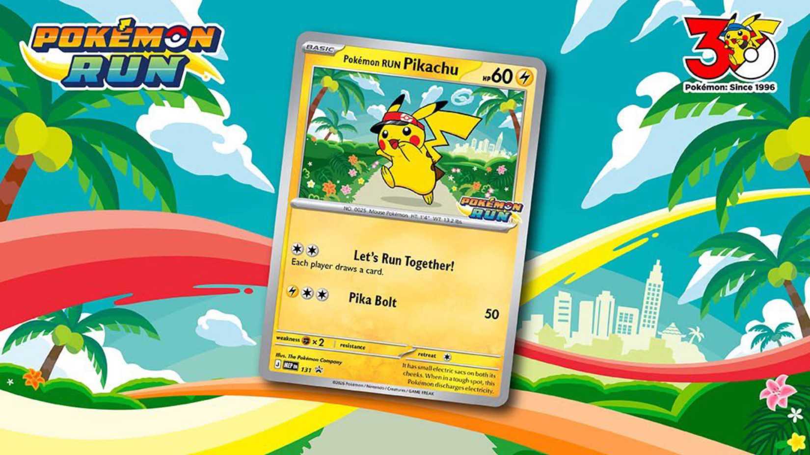 How To Get The Pokemon Run Pikachu Promo Card