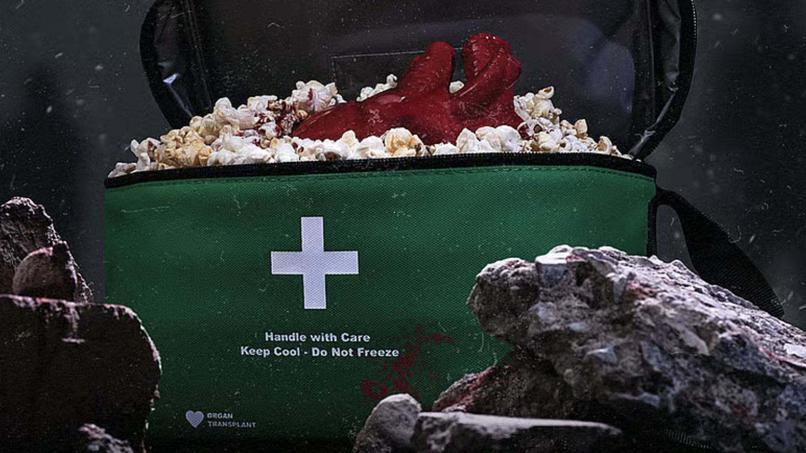 Organ Transplant Popcorn Bucket from Resident Evil Movie