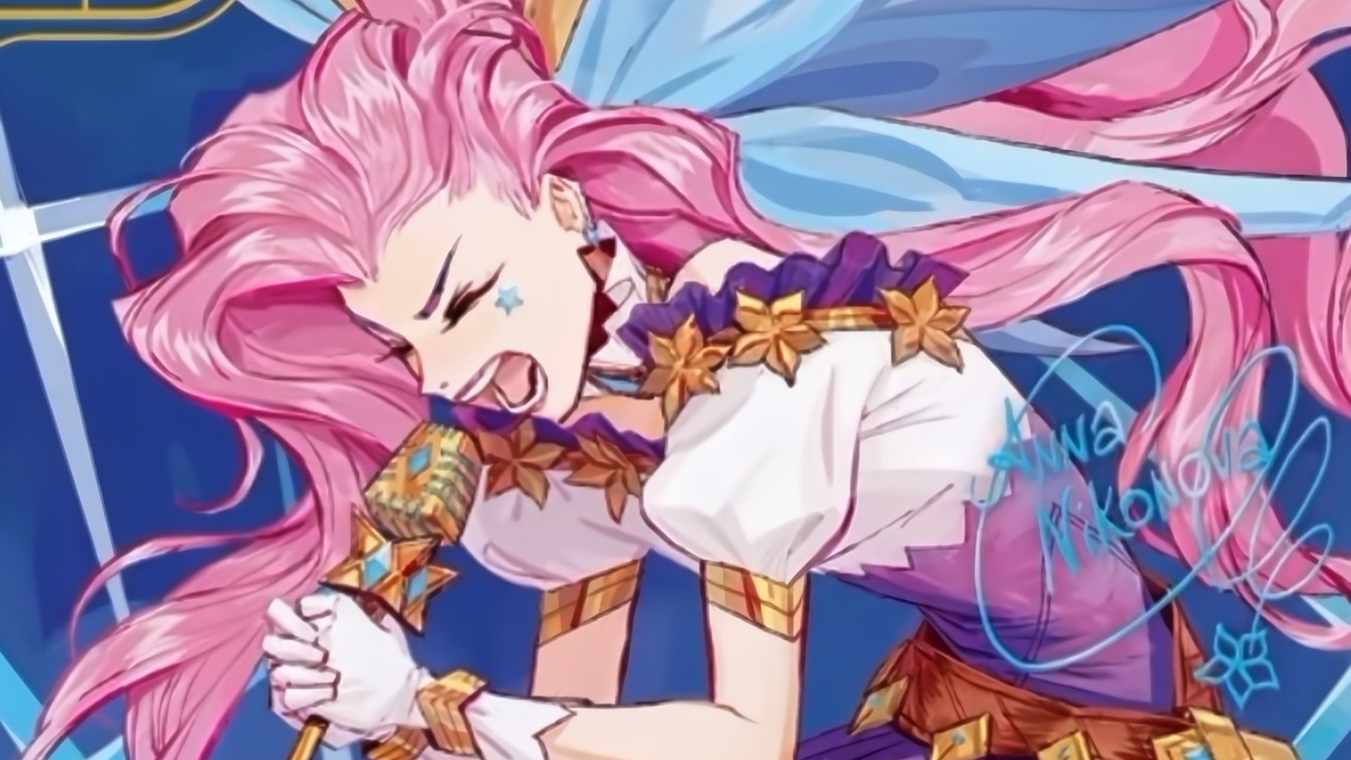 Seraphine, Starry-Eyed Angel from Riftbound Radiance.