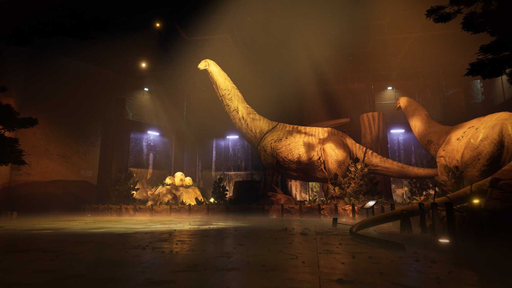 Terrible Lizards Dinosaur museum exhibit.