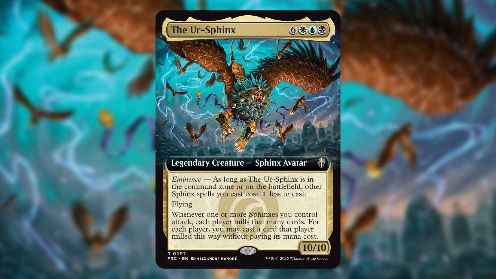 The Ur-Sphinx MTG card from Reality Fracture.