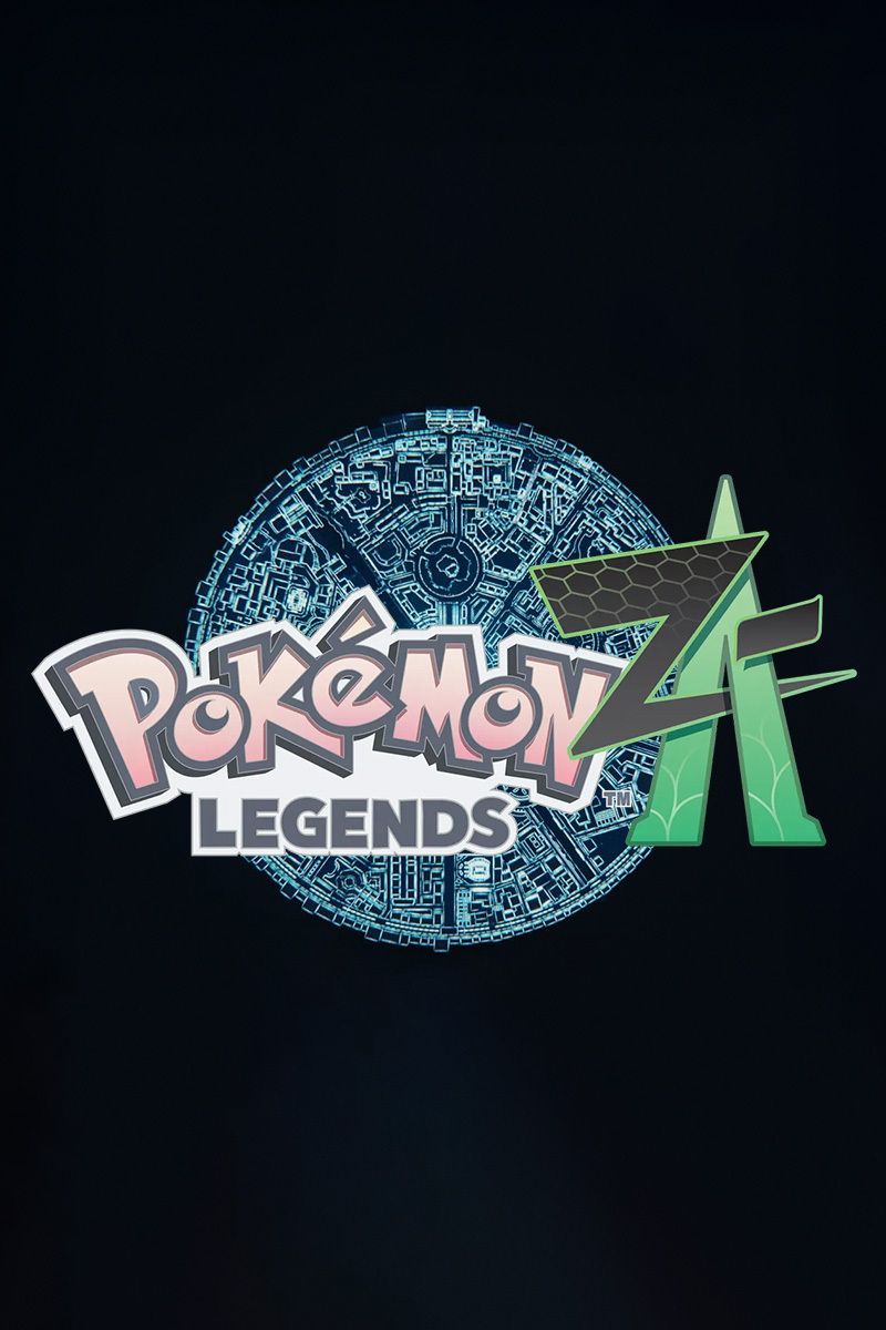 Arte promocional de Pokemon Legends: Z-A com os personagens principais.