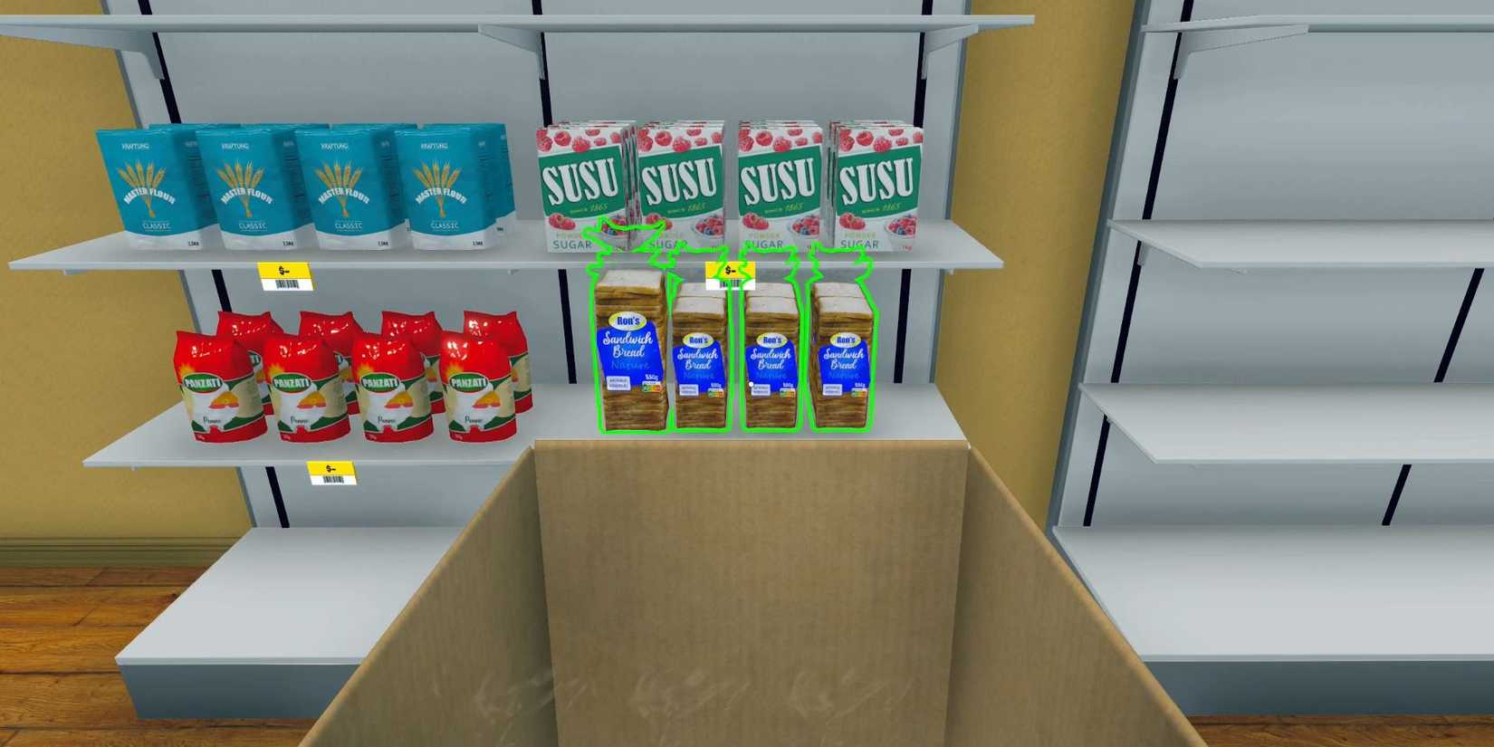 Stocking Shelf Supermarket Simulator