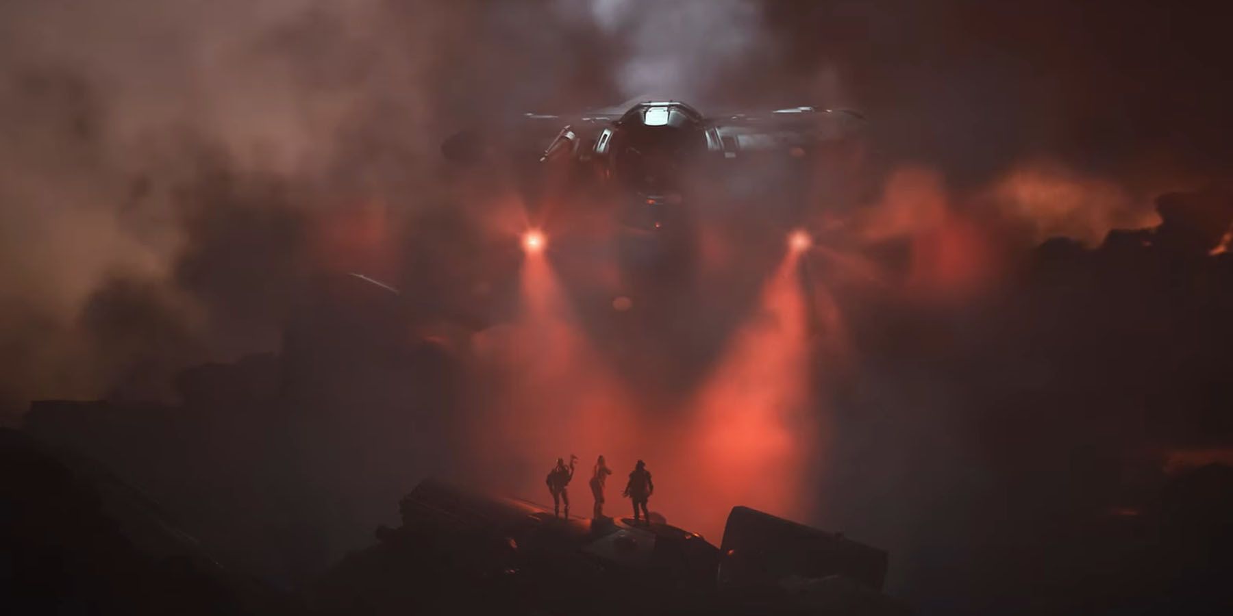 Outra vista do jogo Arc Raiders, mostrando o ambiente e os jogadores.
