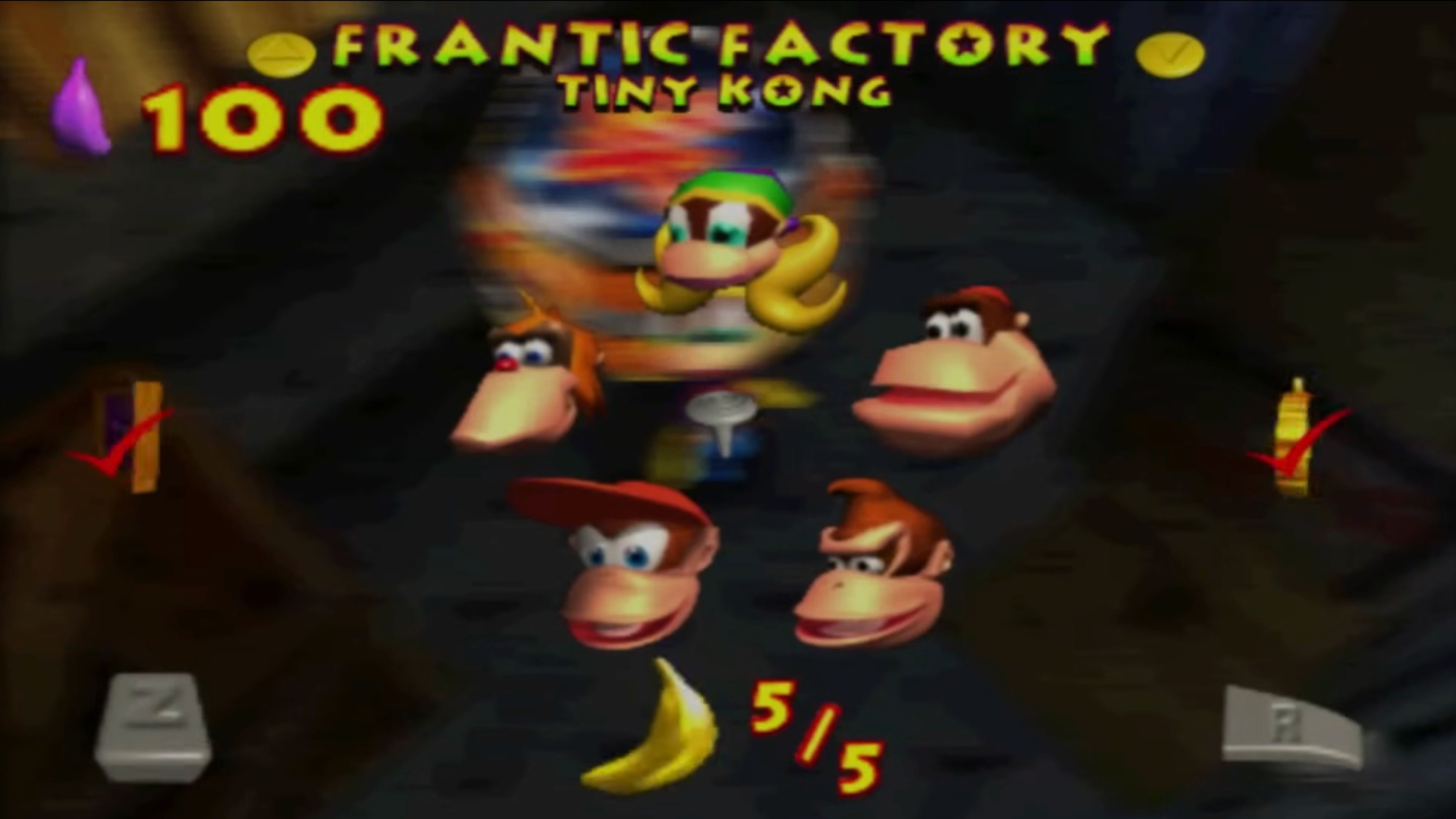 donkey kong 64 in game screenshot 4