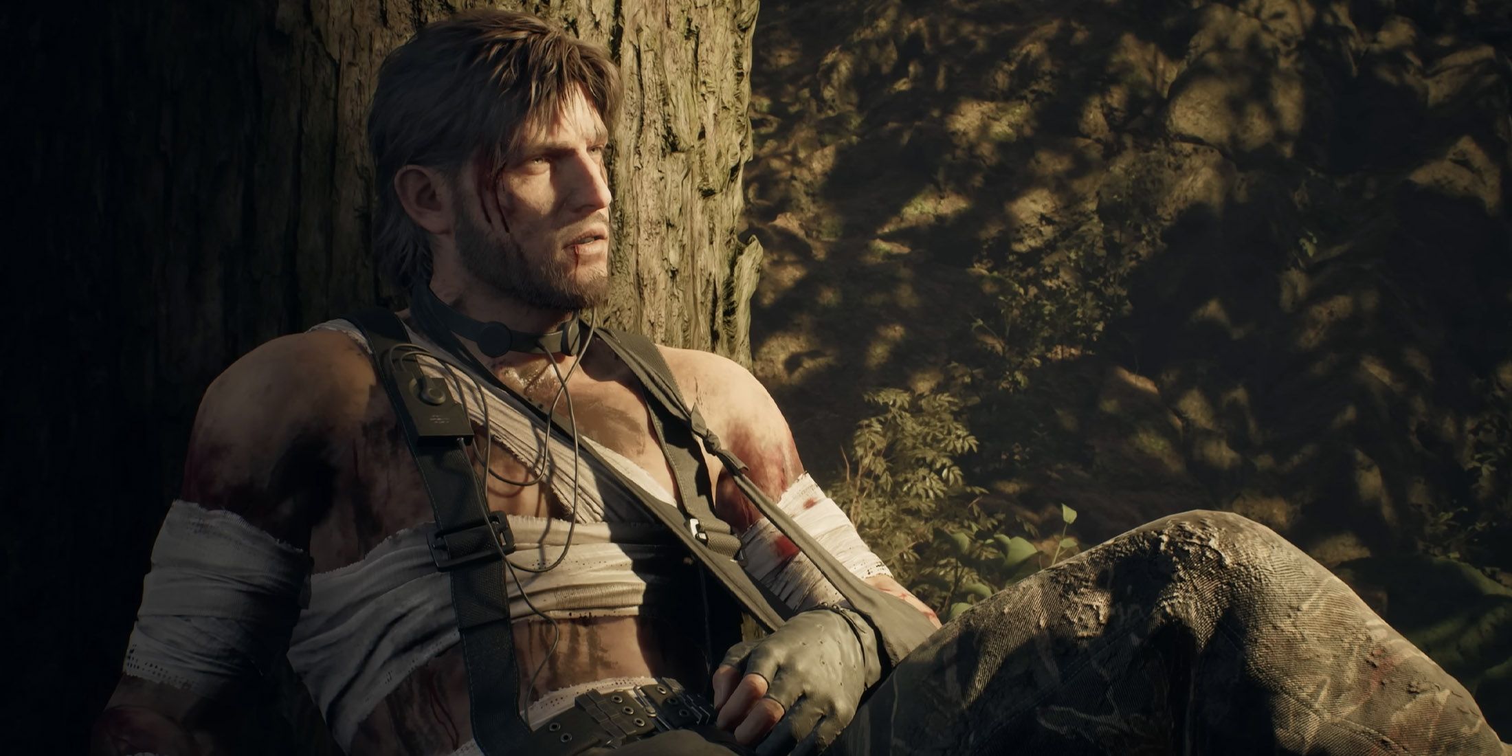 Naked Snake se preparando em Metal Gear Solid Delta: Snake Eater