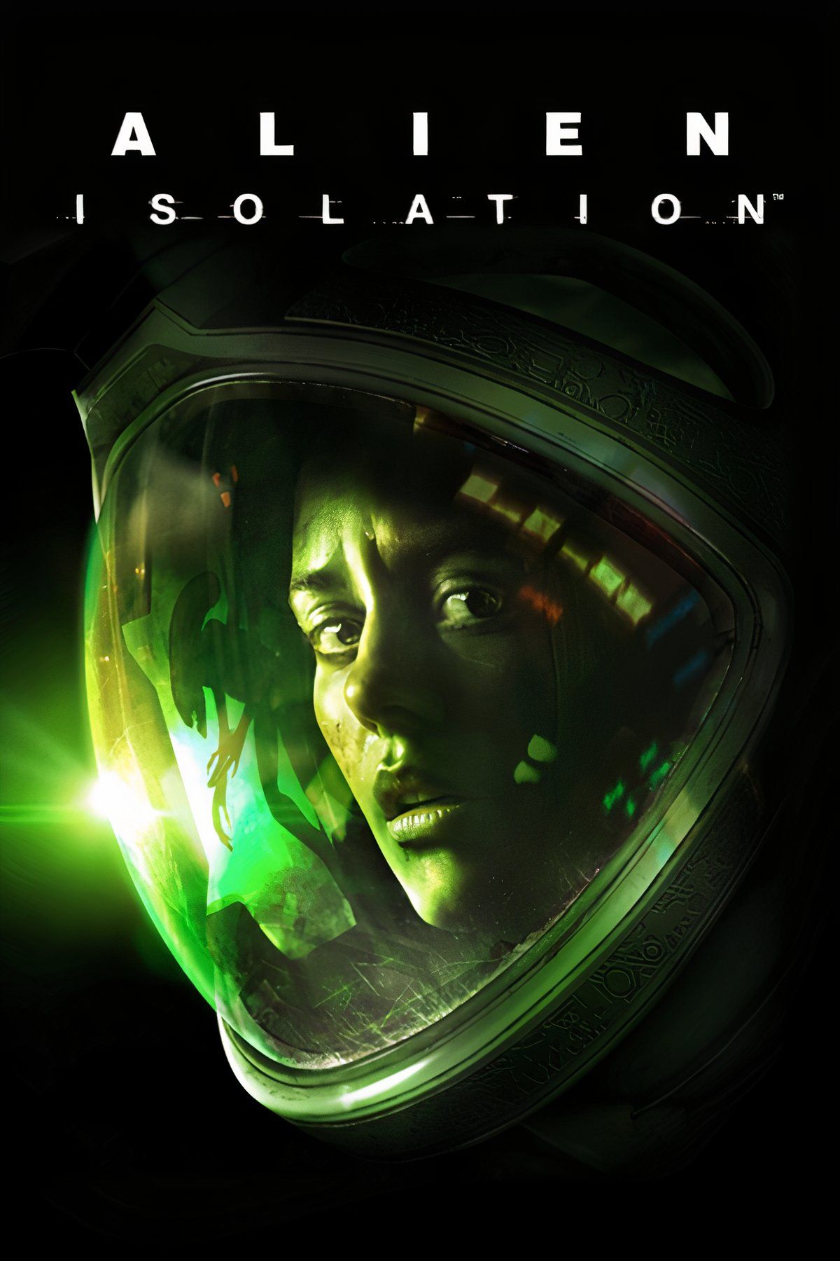 Detalhe do ambiente sombrio de Alien: Isolation.