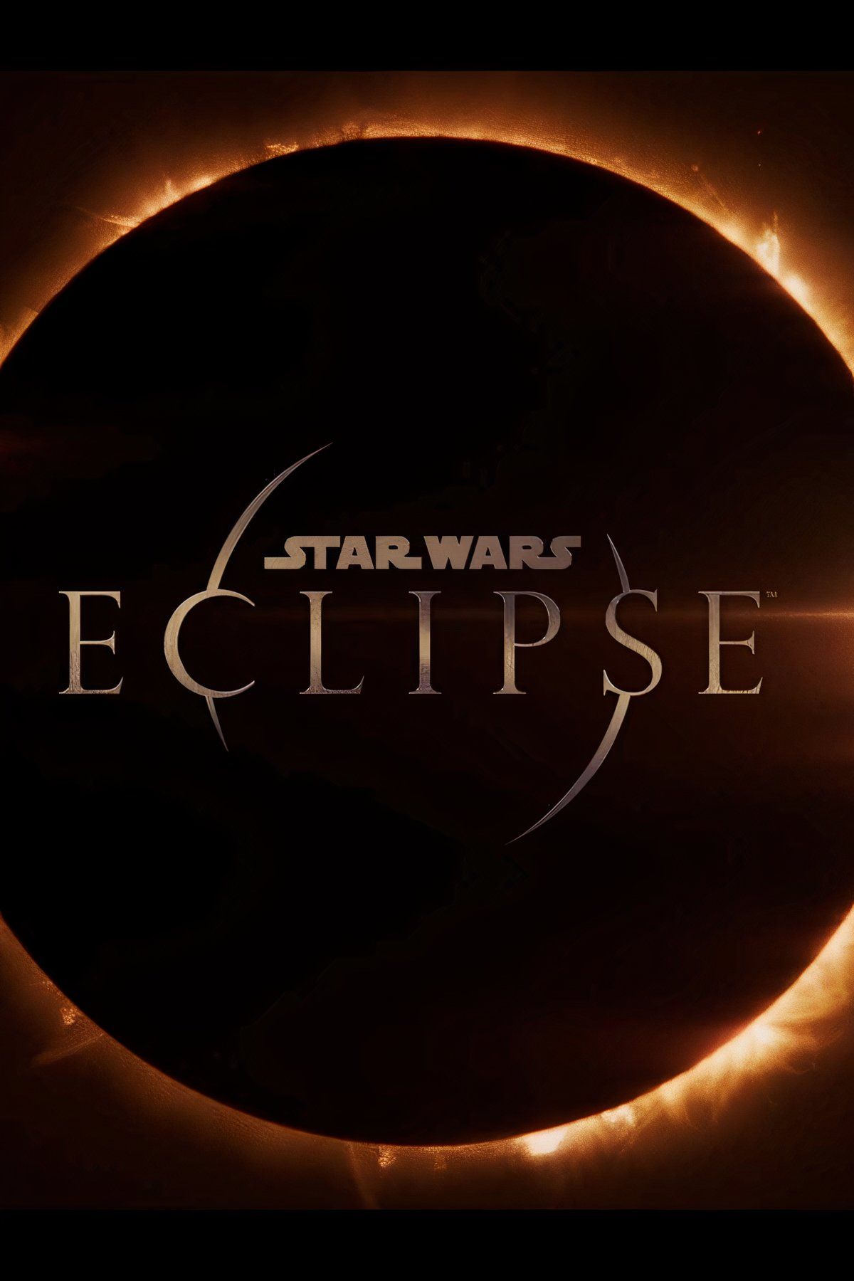 Arte conceitual de Star Wars Eclipse com personagens misteriosos.