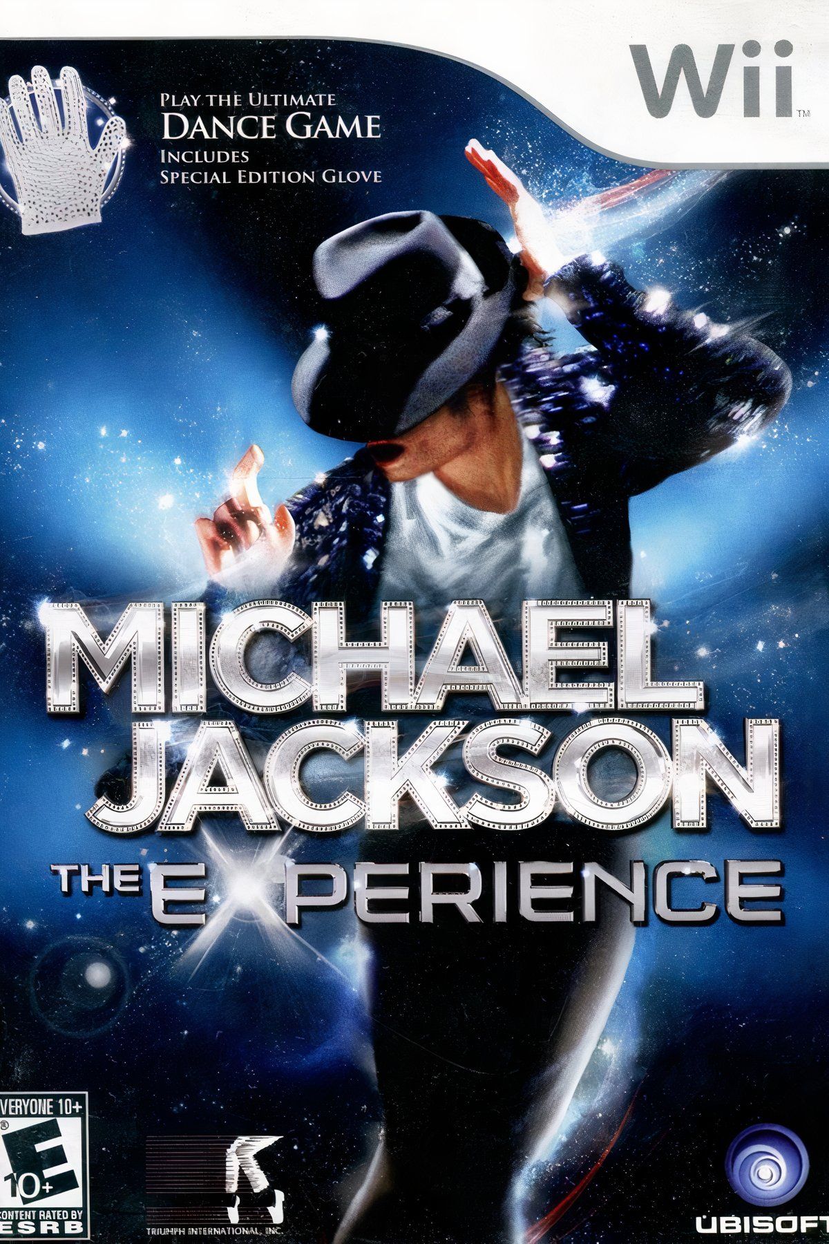 Montagem mostrando listagens de venda do jogo Michael Jackson: The Experience