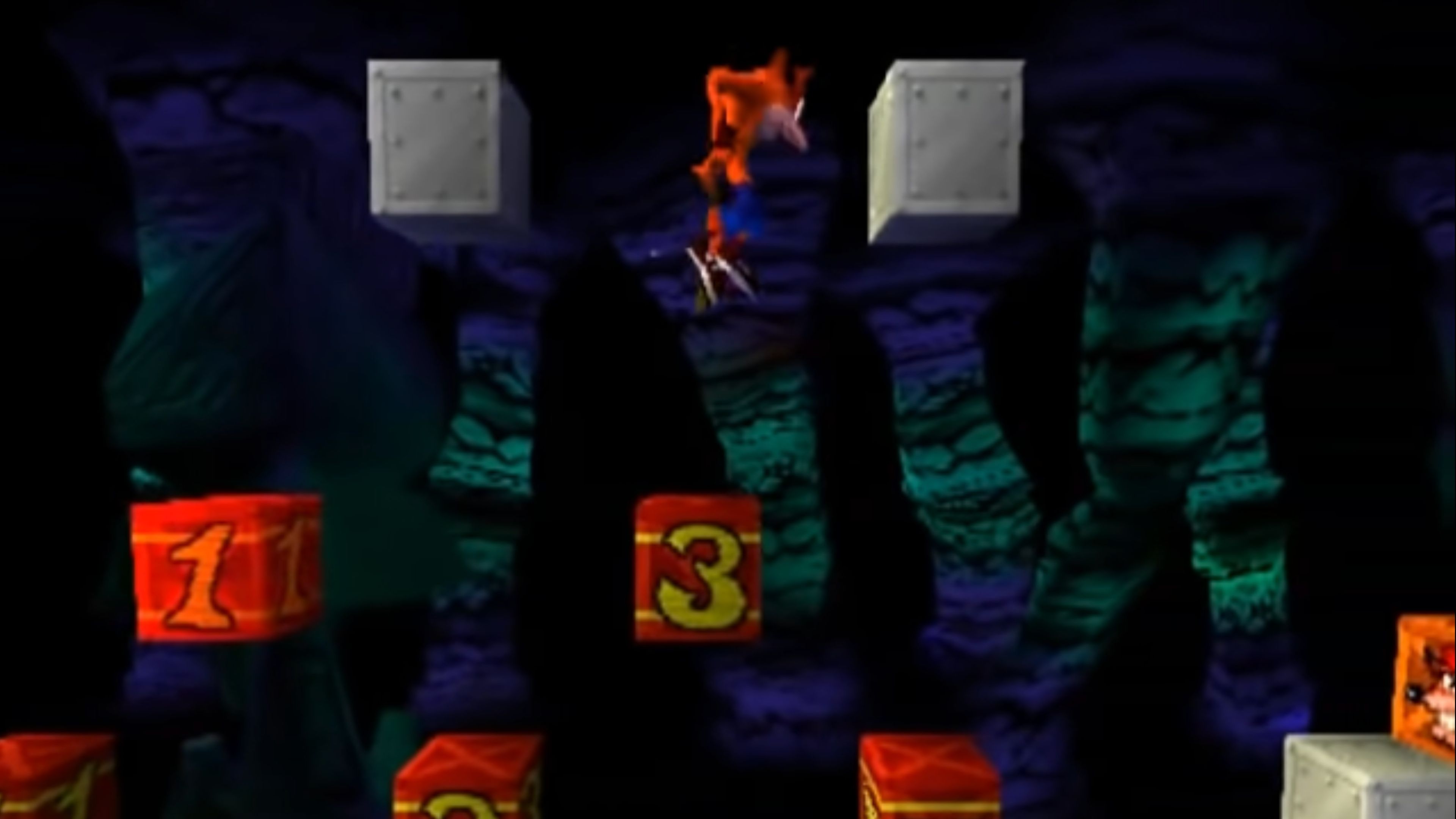 Captura de tela do jogo Crash Bandicoot