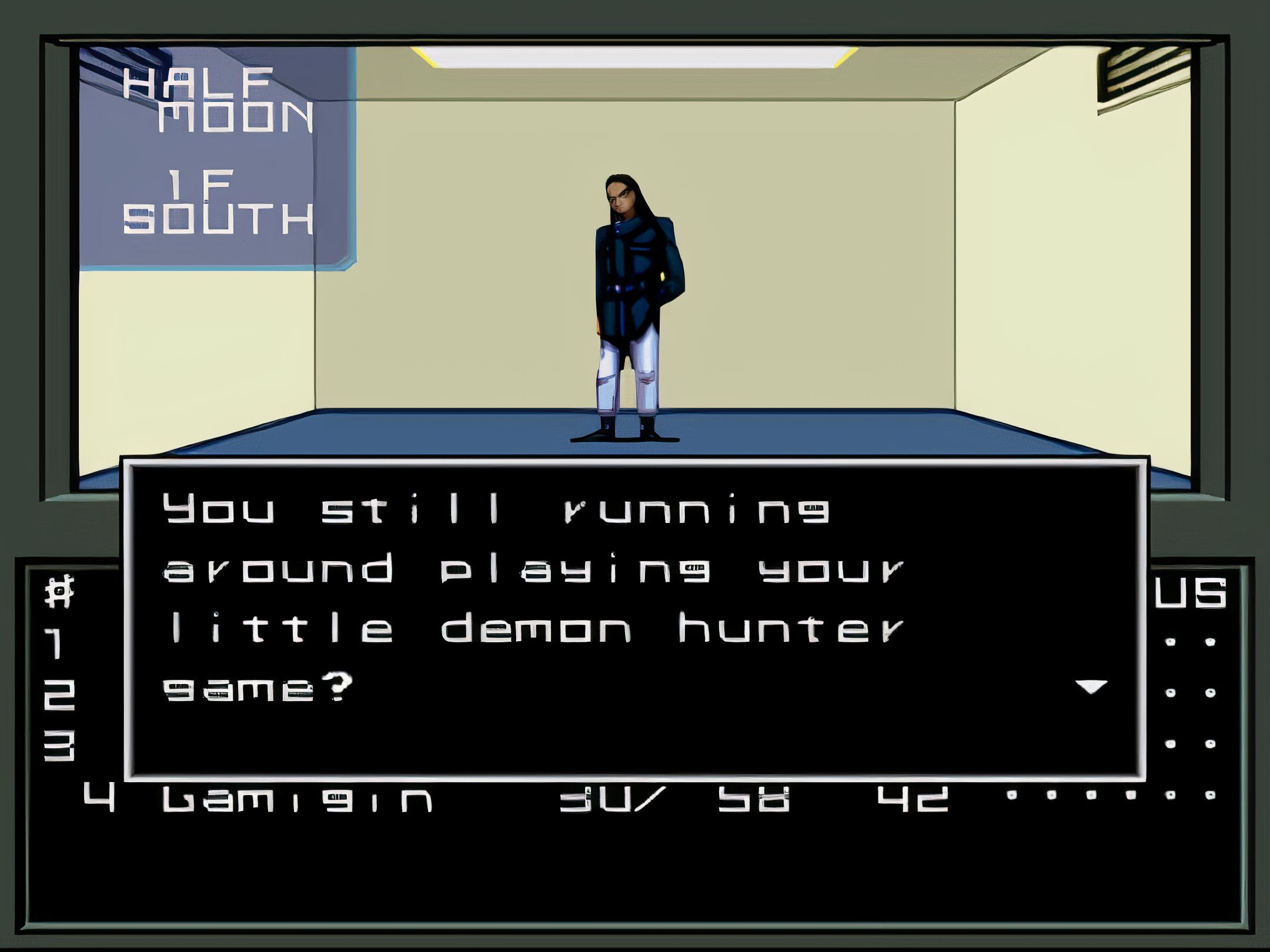 Interface clássica de Shin Megami Tensei