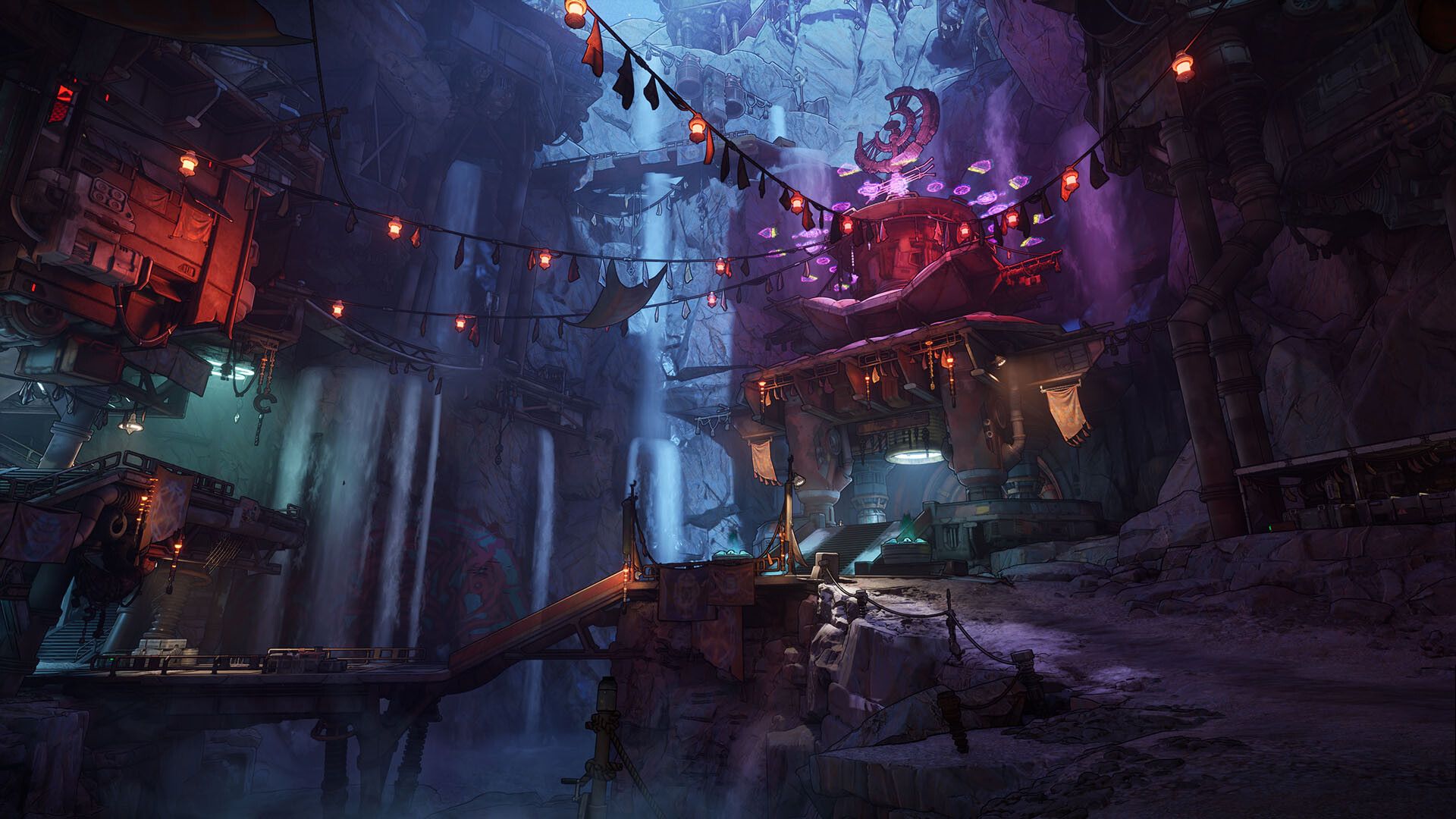 Personagem em Borderlands 4 usando habilidades especiais.