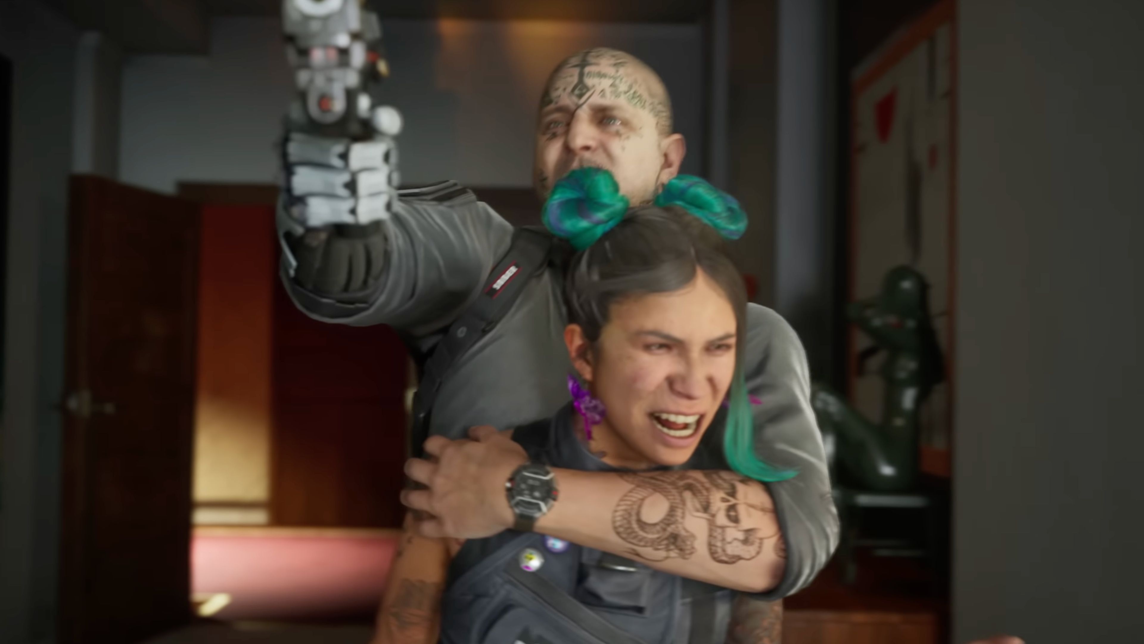 Captura de tela do jogo MindsEye.
