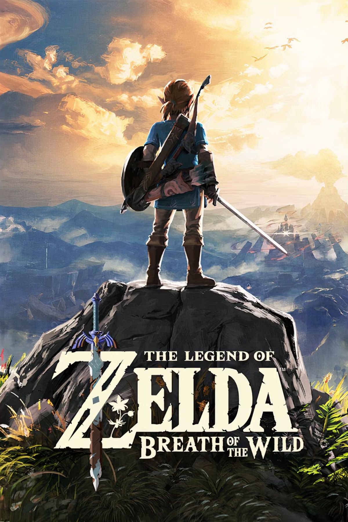 Arte promocional de The Legend of Zelda: Breath of the Wild