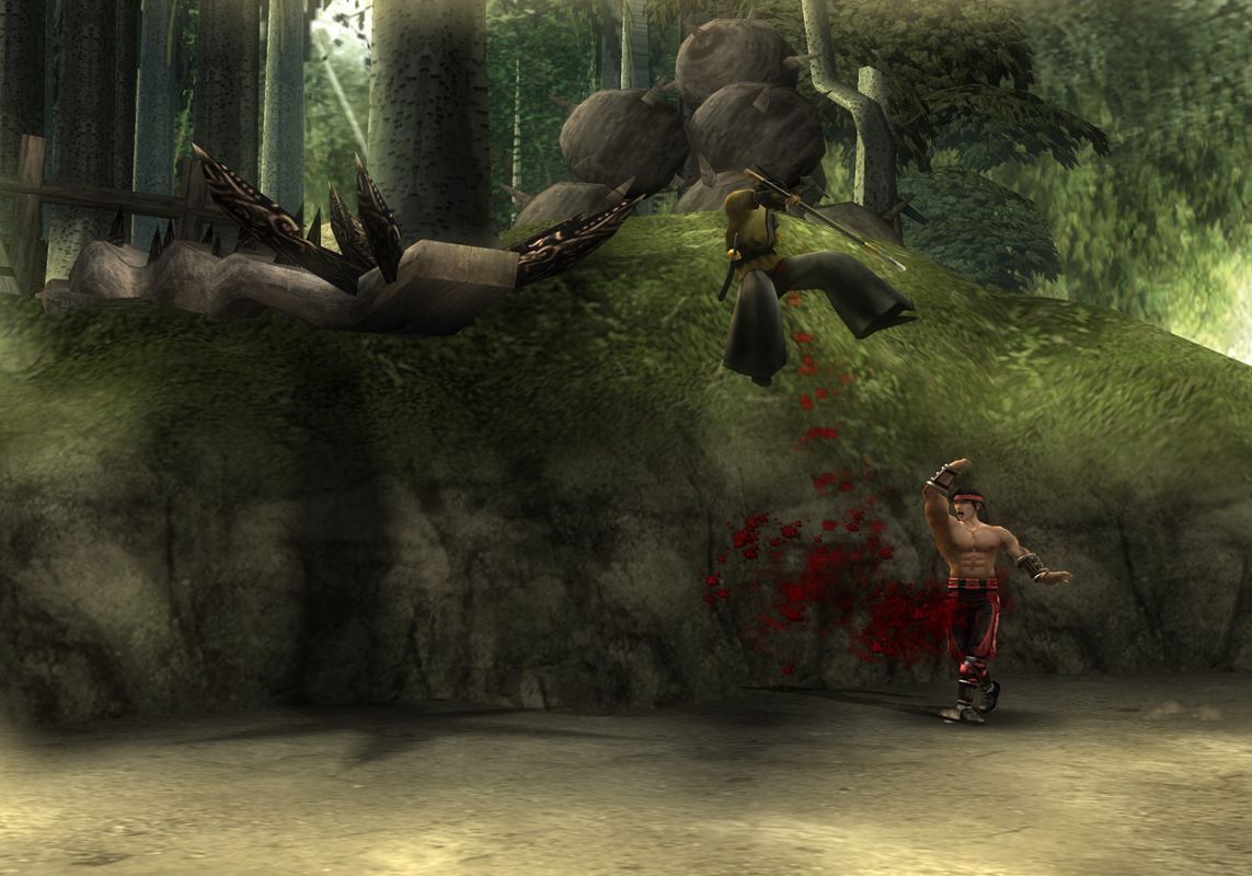Liu Kang e Kung Lao em combate