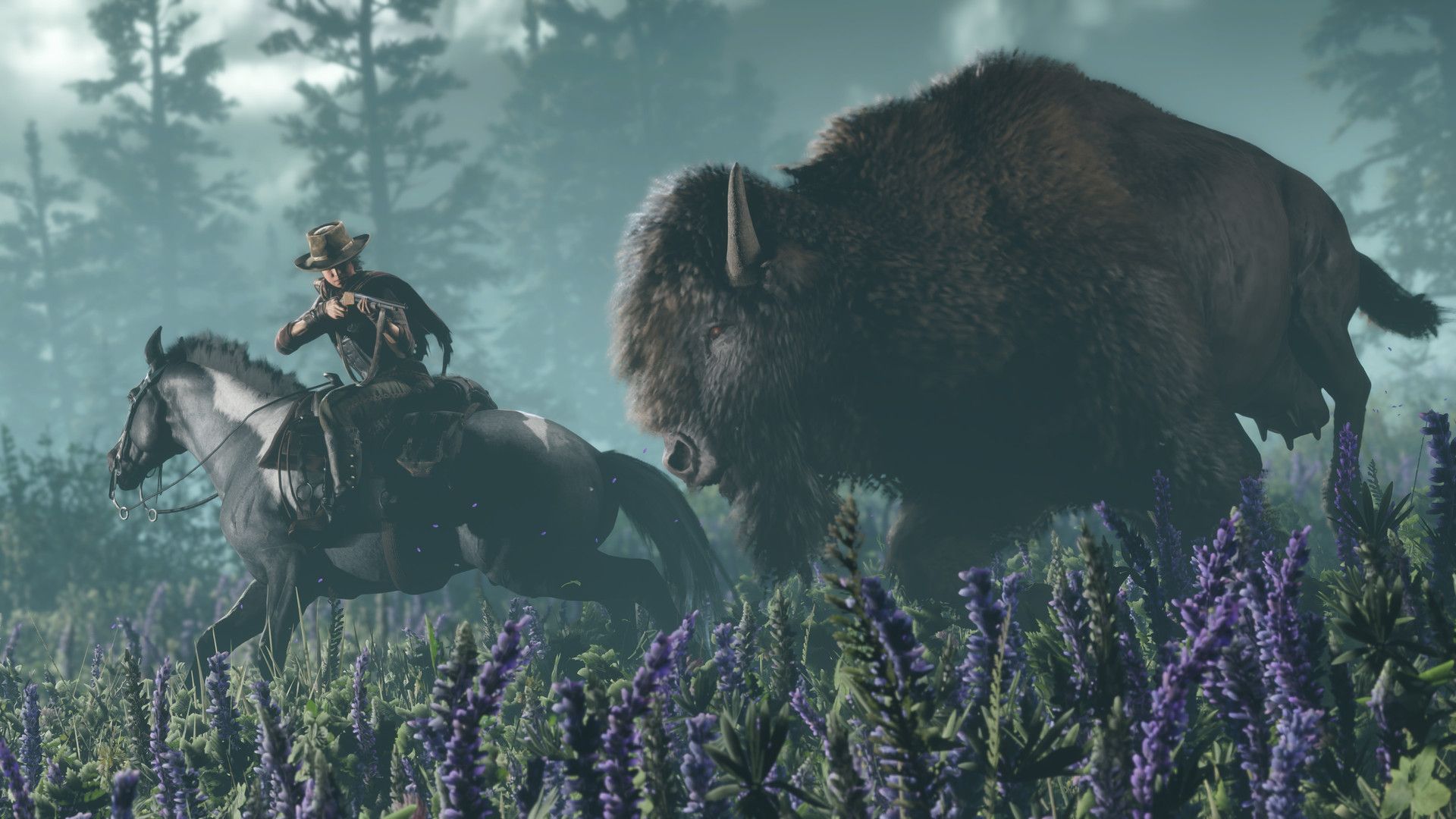 Ambiente de Red Dead Online