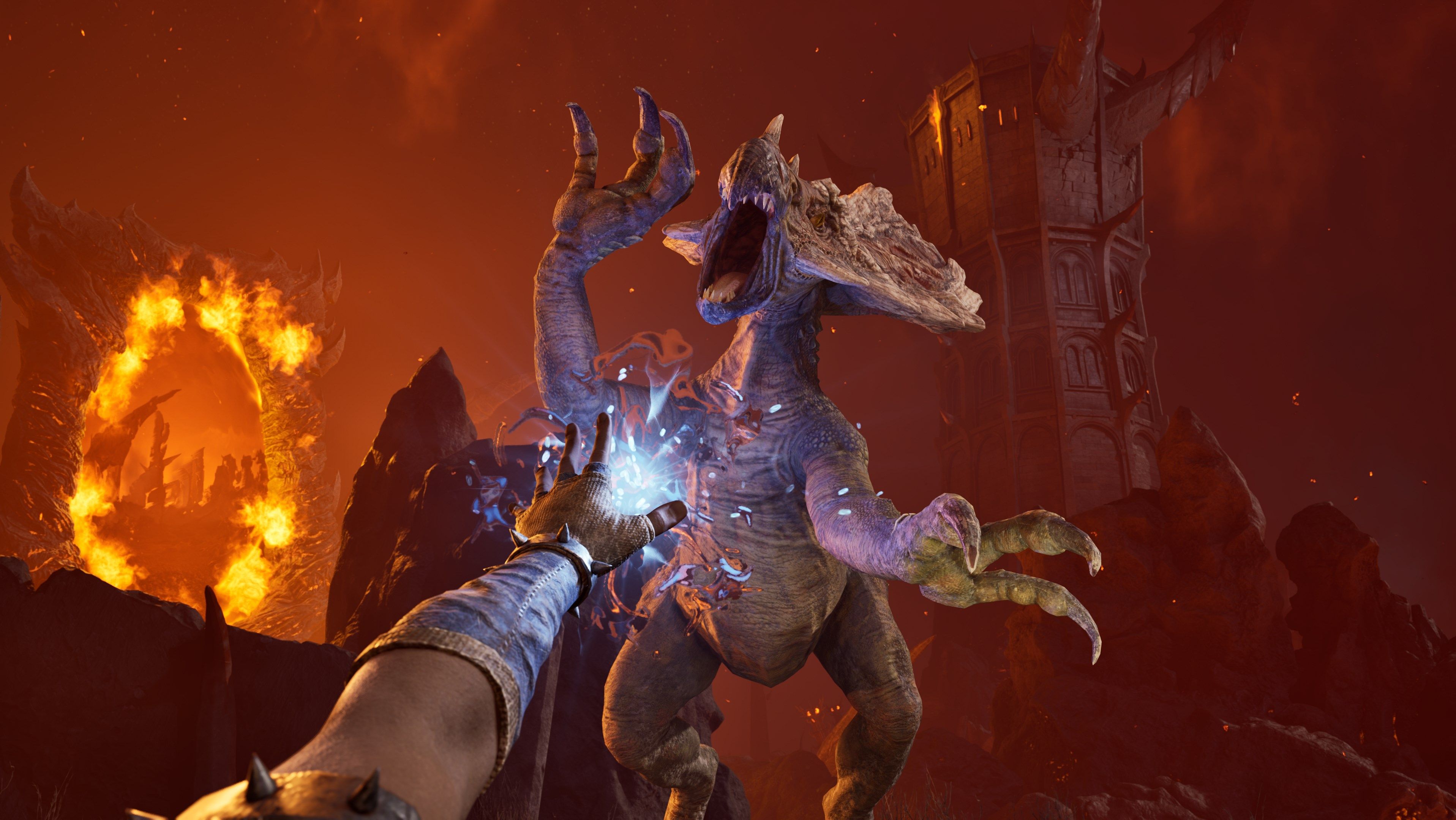 Detalhe de interface de Oblivion Remastered.