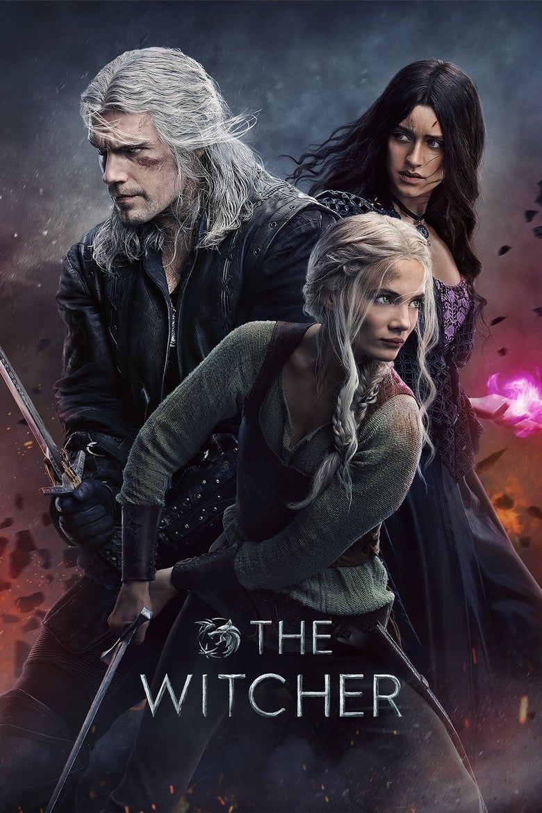 Poster oficial da nova temporada de The Witcher