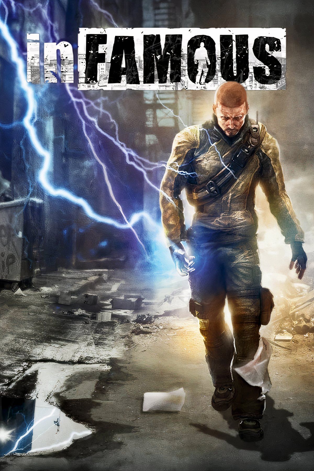 Arte de capa da página de tag da franquia inFamous