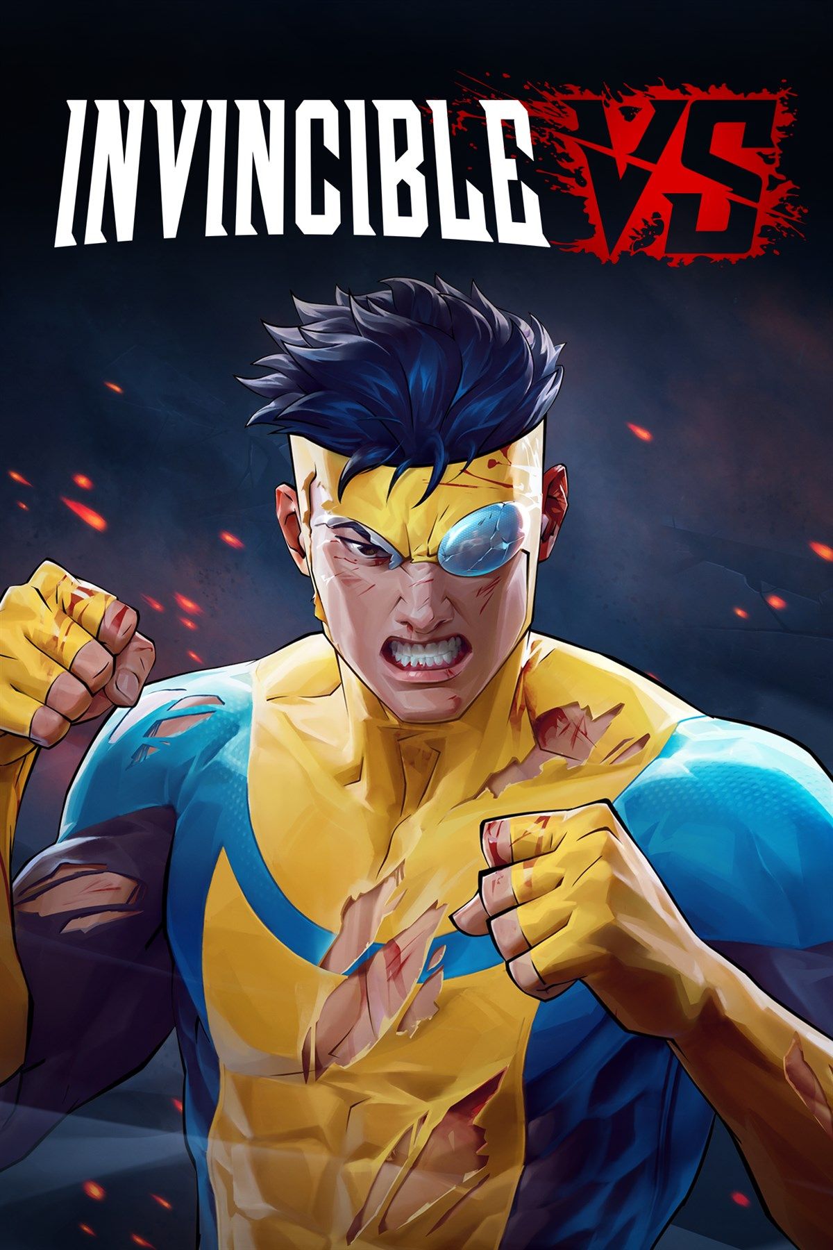 Arte promocional da série Invincible com vários personagens