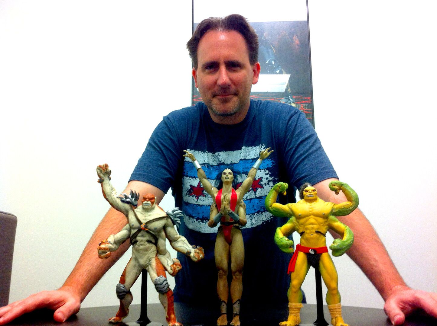 Menu de seleção de personagens em Mortal Kombat: Legacy Kollection.