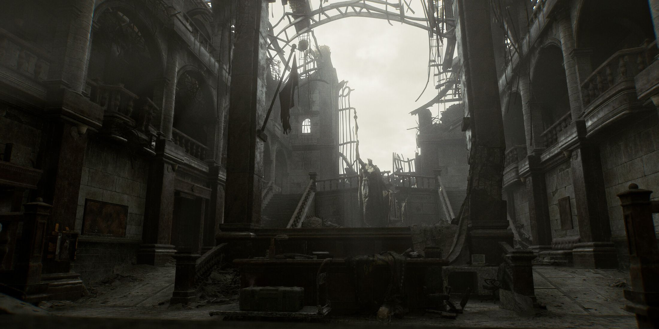 Delegacia em Resident Evil Requiem