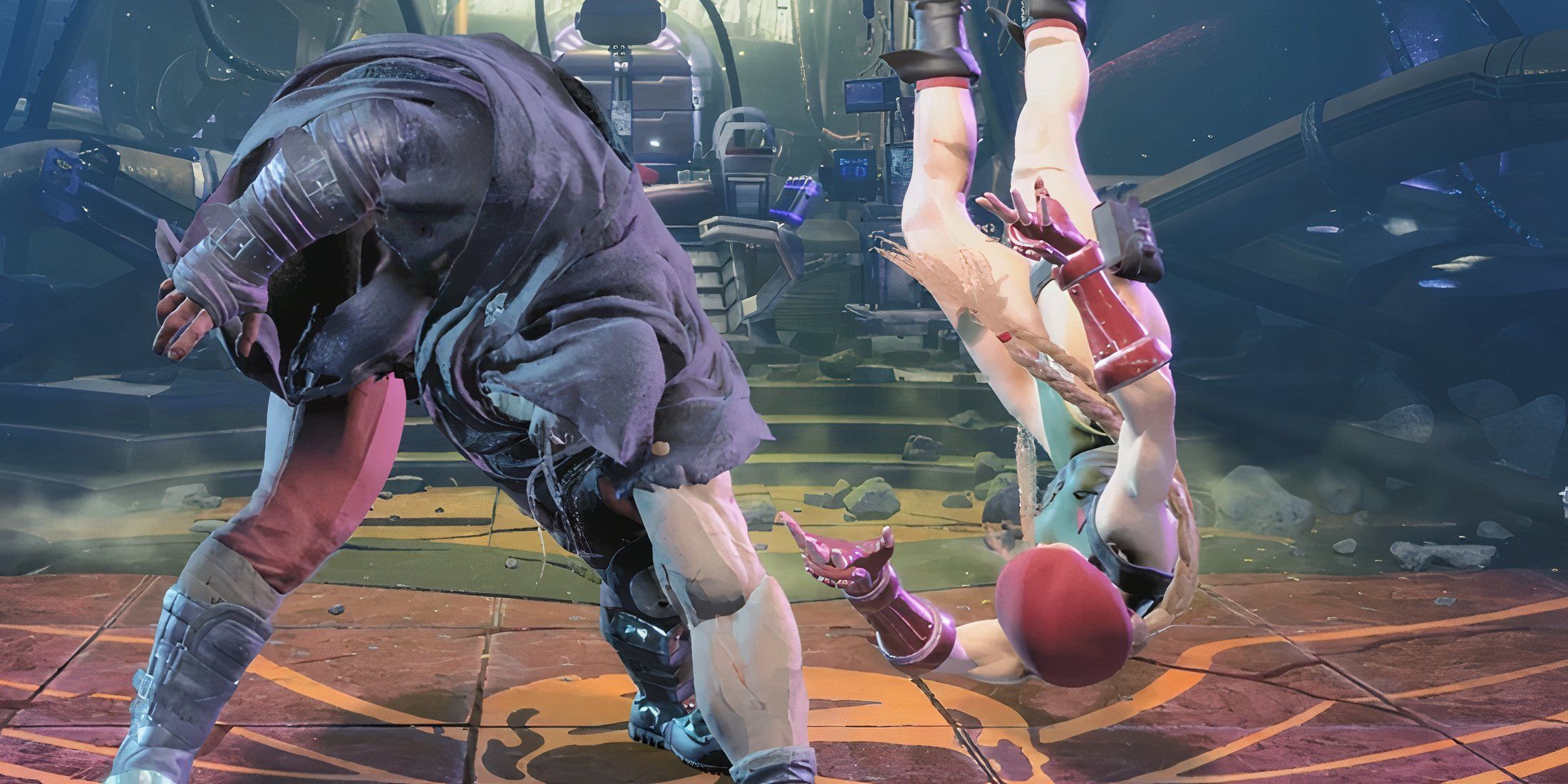 Cena de gameplay de Street Fighter 6