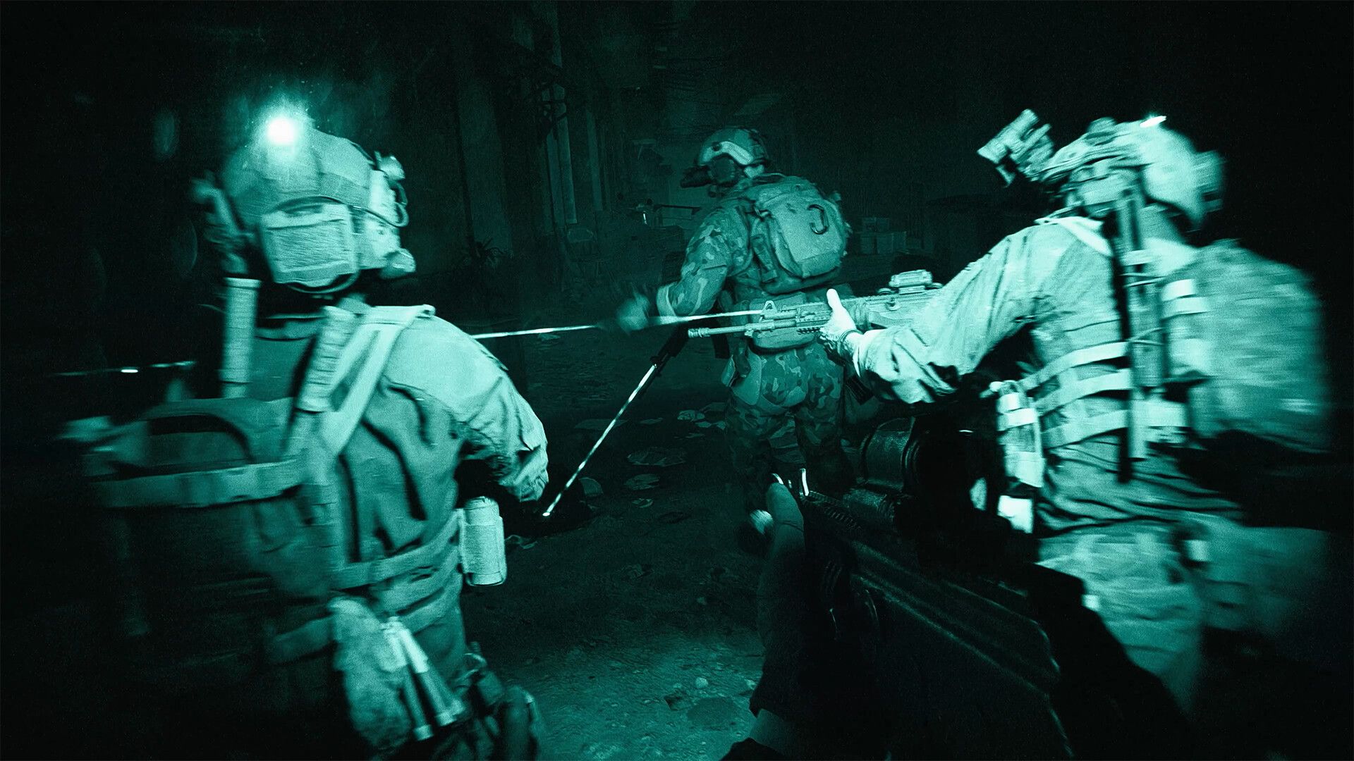 Soldados em formação tática em Battlefield 6.