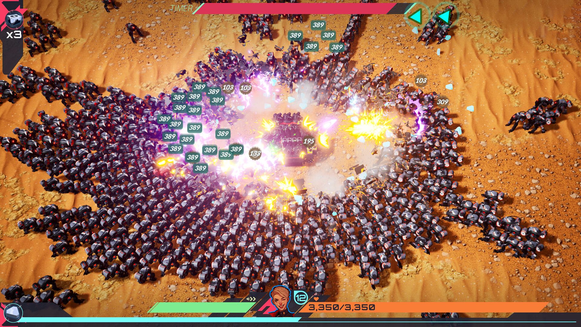 Detalhe dos robôs em TerraTech Legion