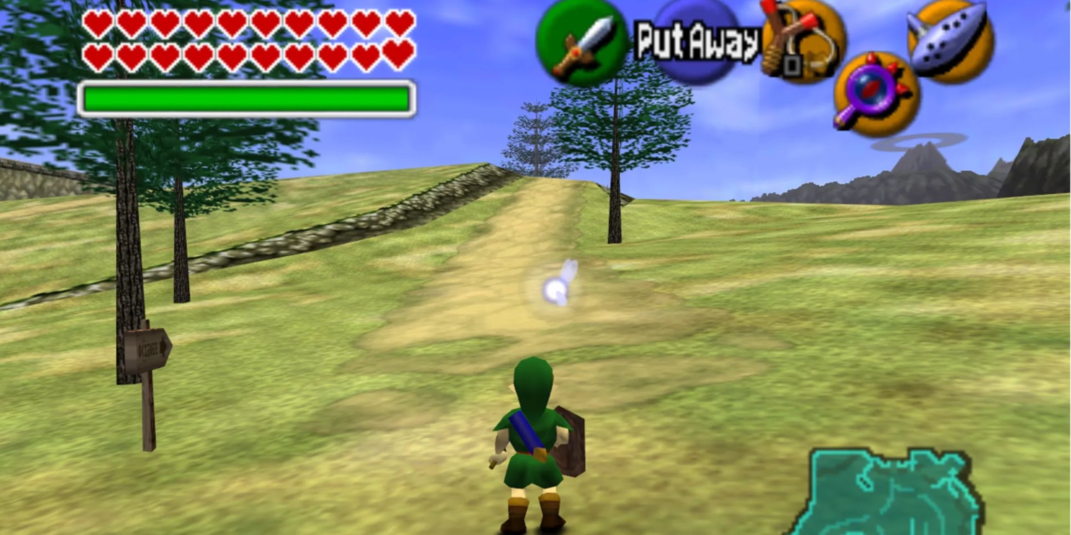 ocarina of time hyrule field
