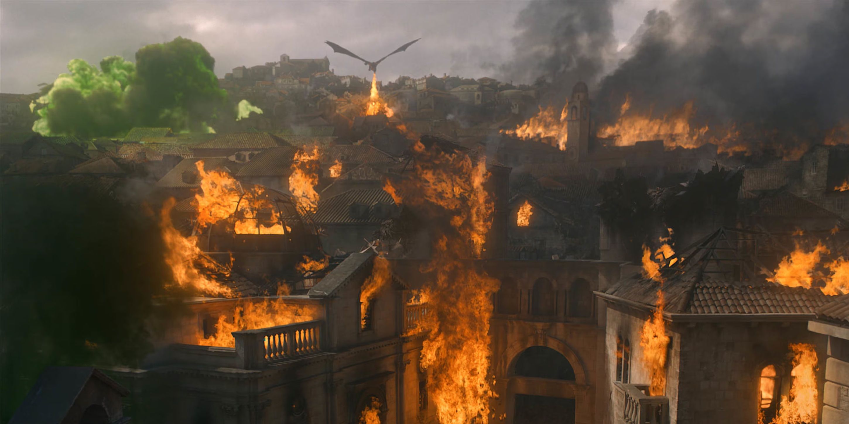 daenerys attacks king s landing in game of thrones 1