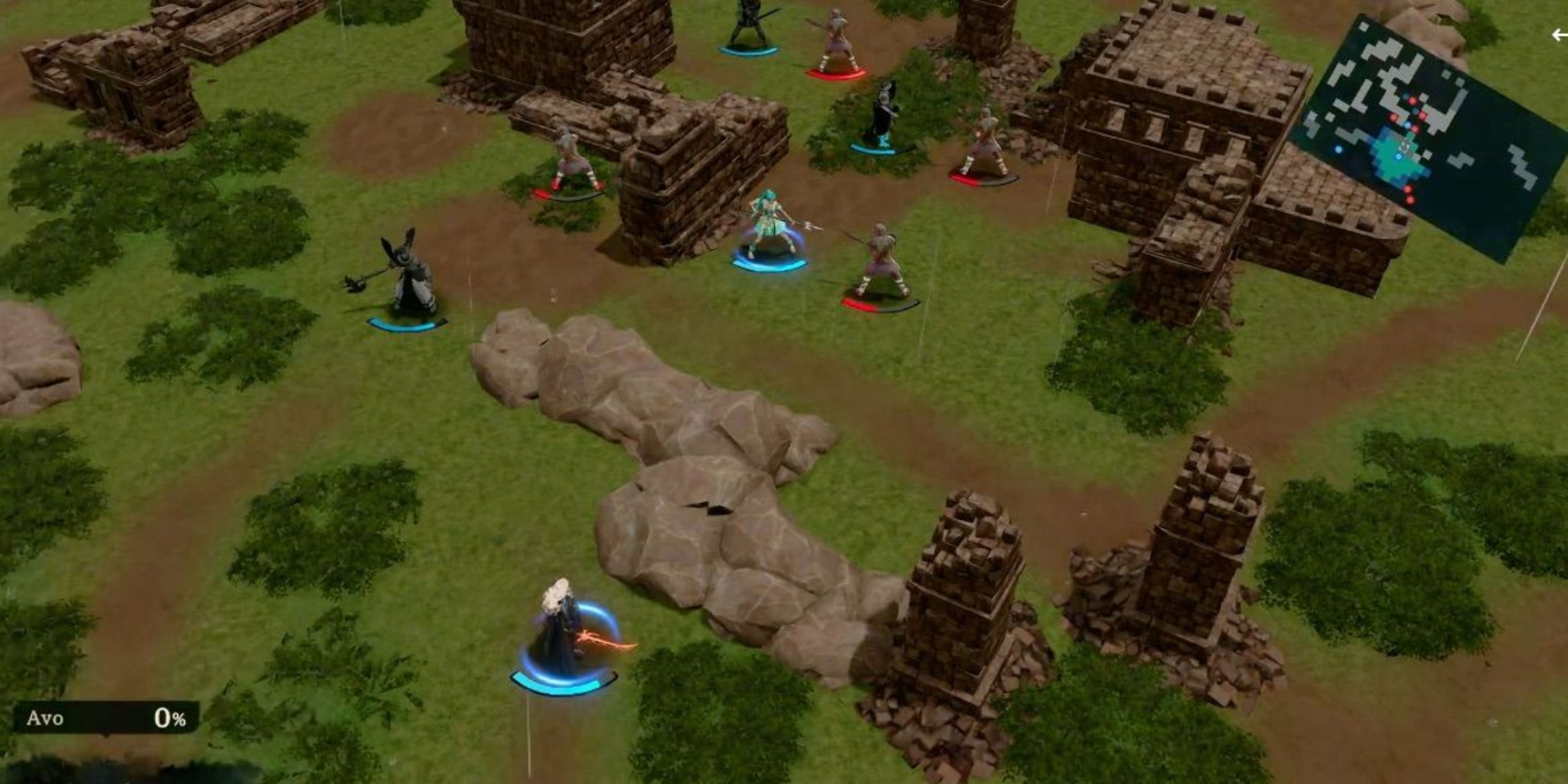 Screenshot de Fire Emblem: Fortune's Weave