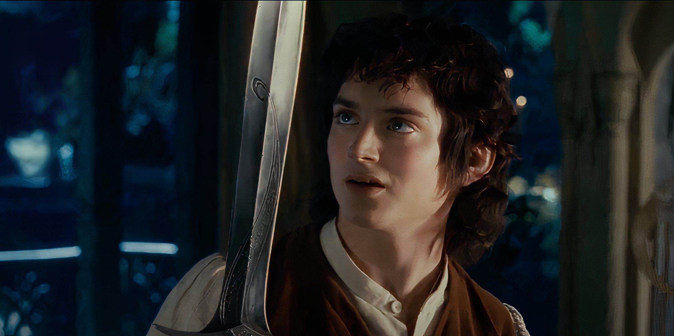 frodo unsheaths sting