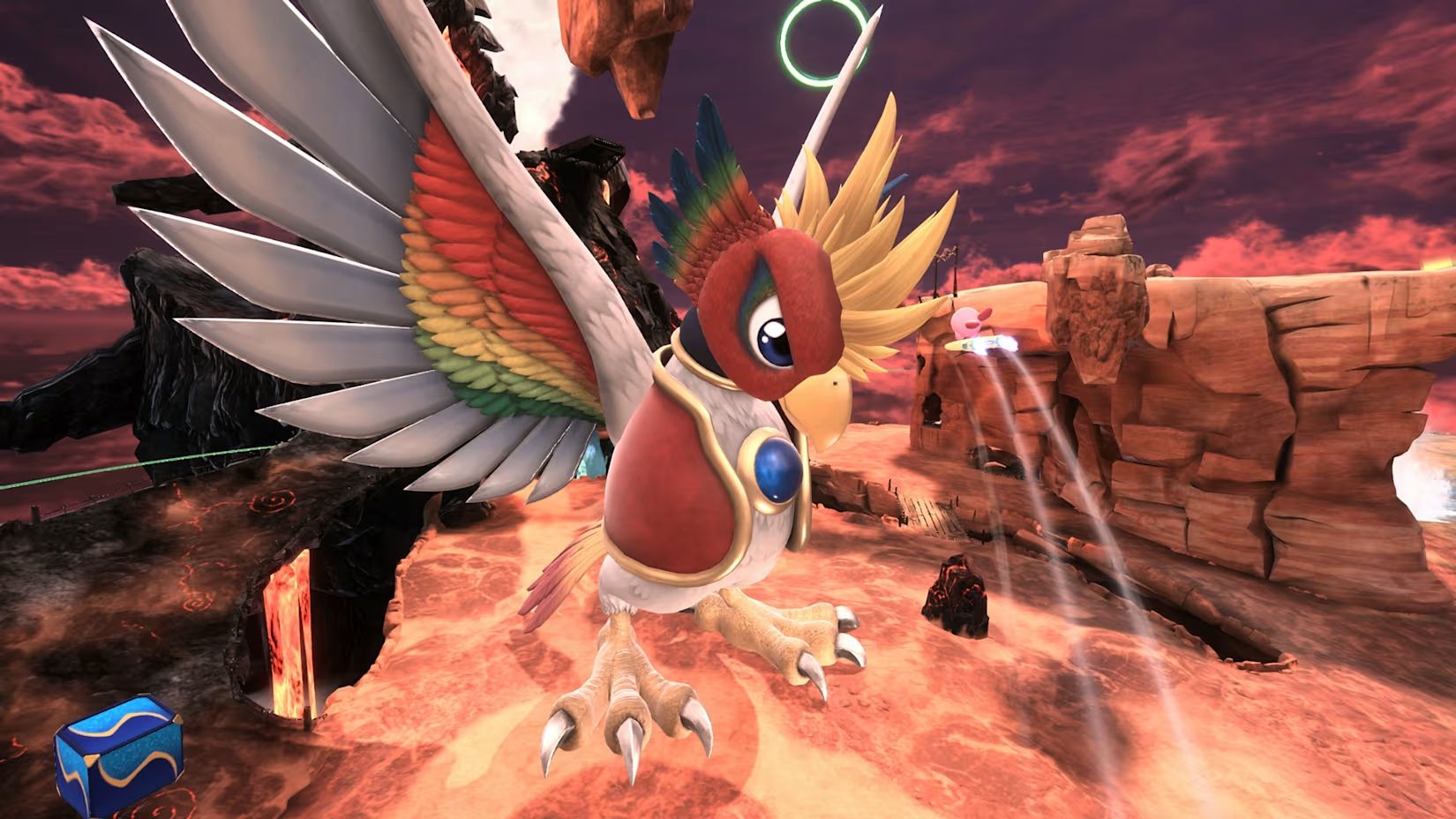Kirby Air Riders gameplay.