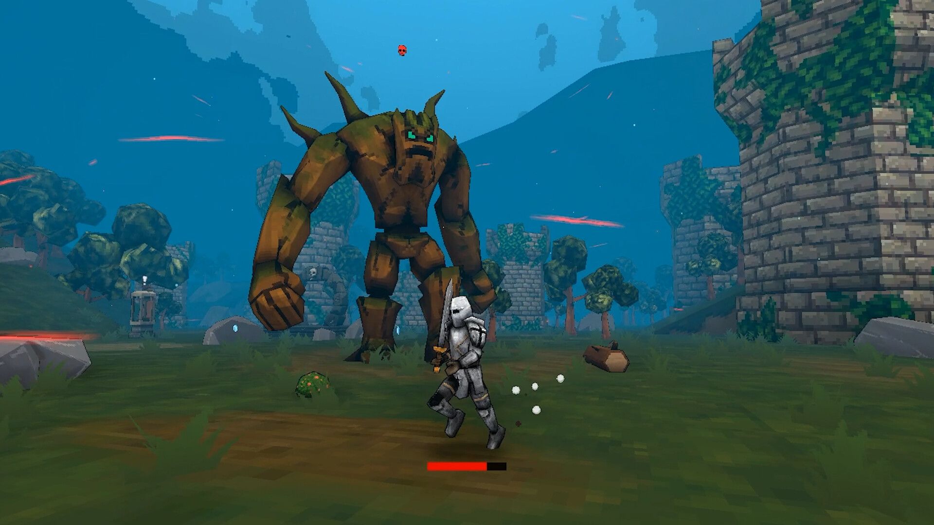 Screenshot de gameplay de Megabonk.